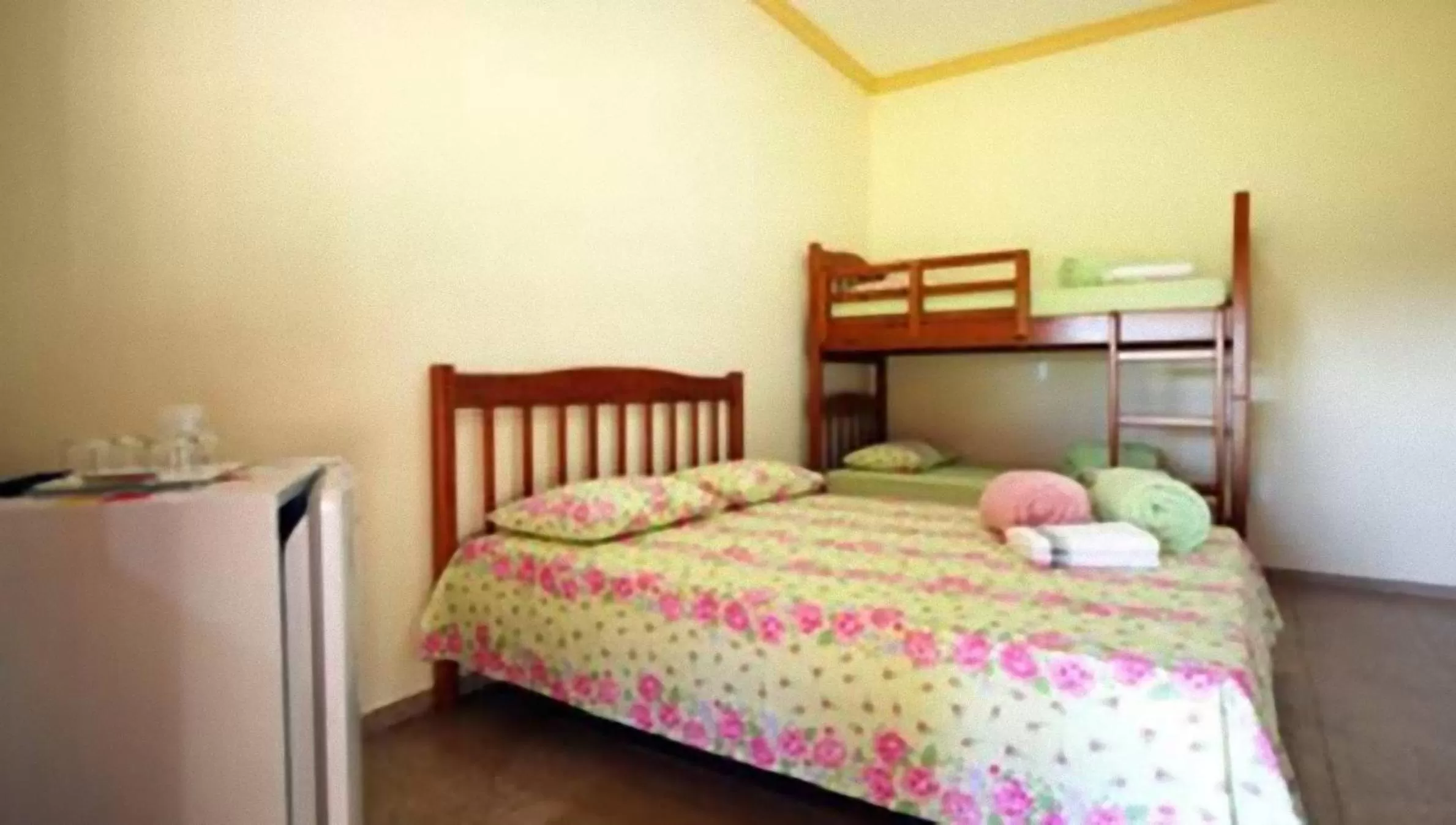 Bed in Pousada Sorocabana