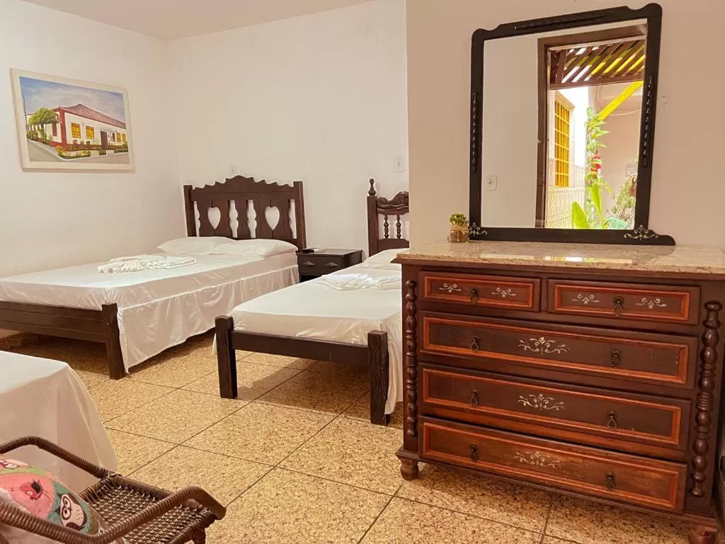 Bed in Pousada dos Candeeiros