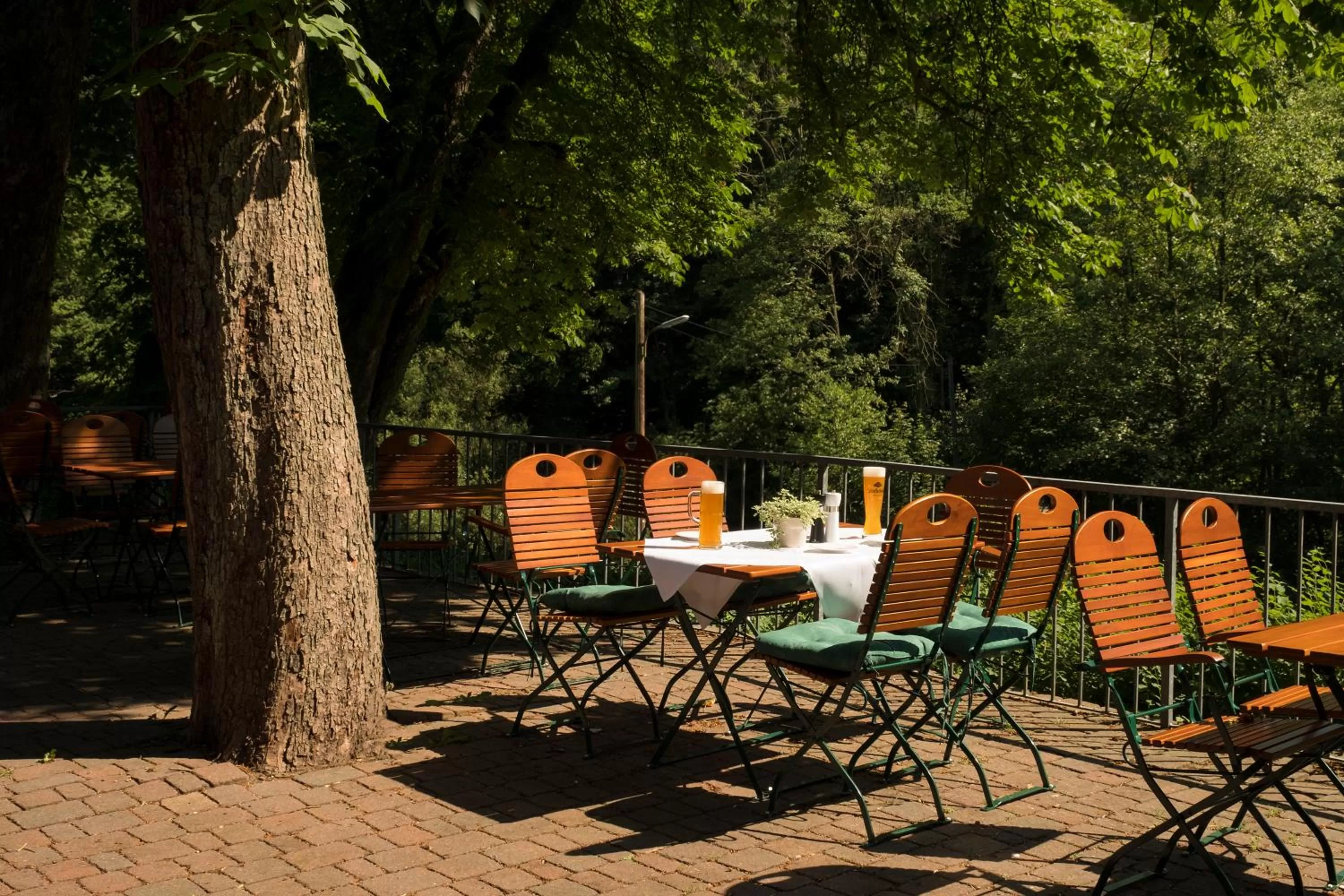 Garden in Kleinhuis Hotel Mellingburger Schleuse