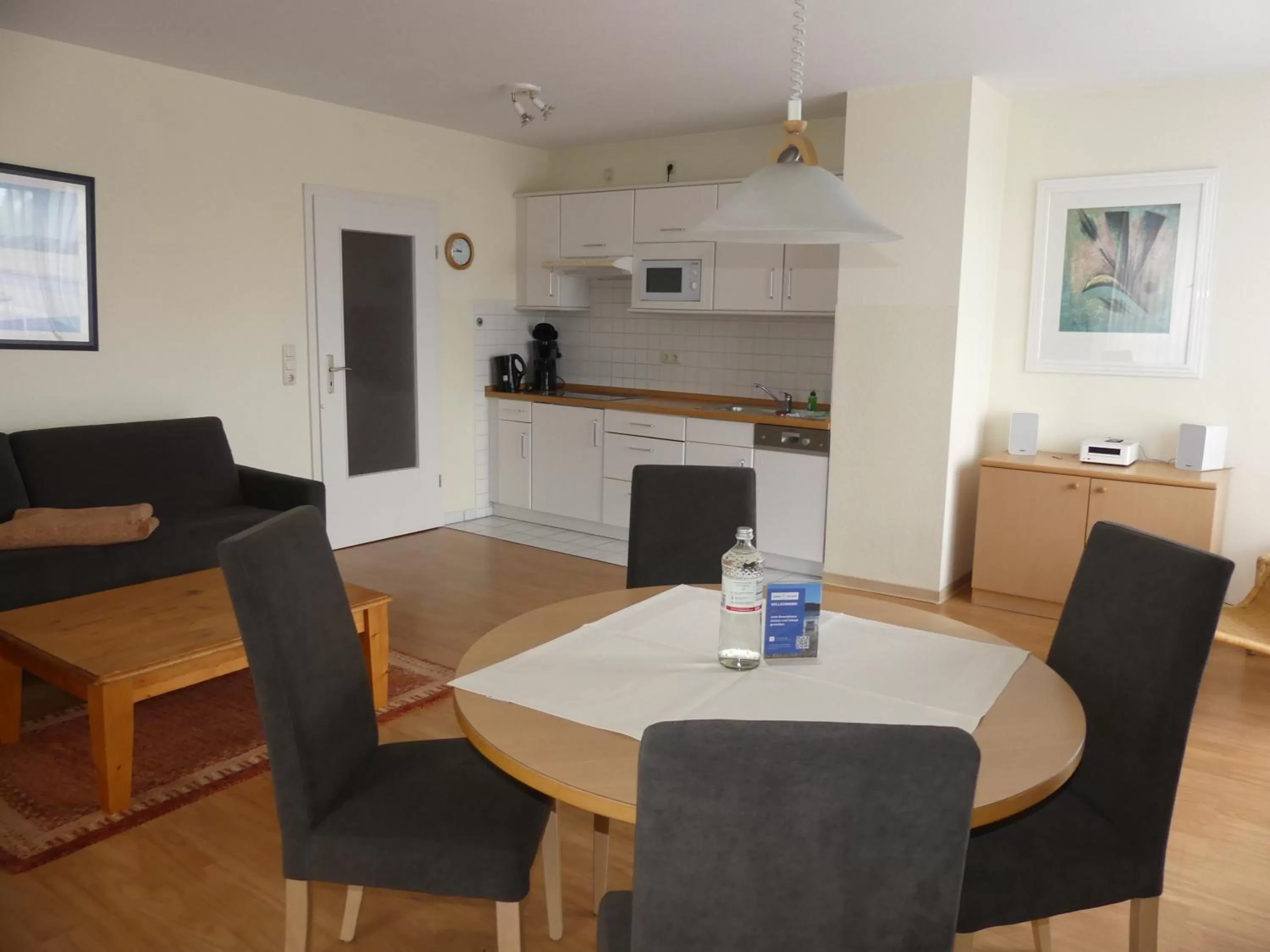 Living room, Dining Area in Apartmenthaus Binzer Sterne