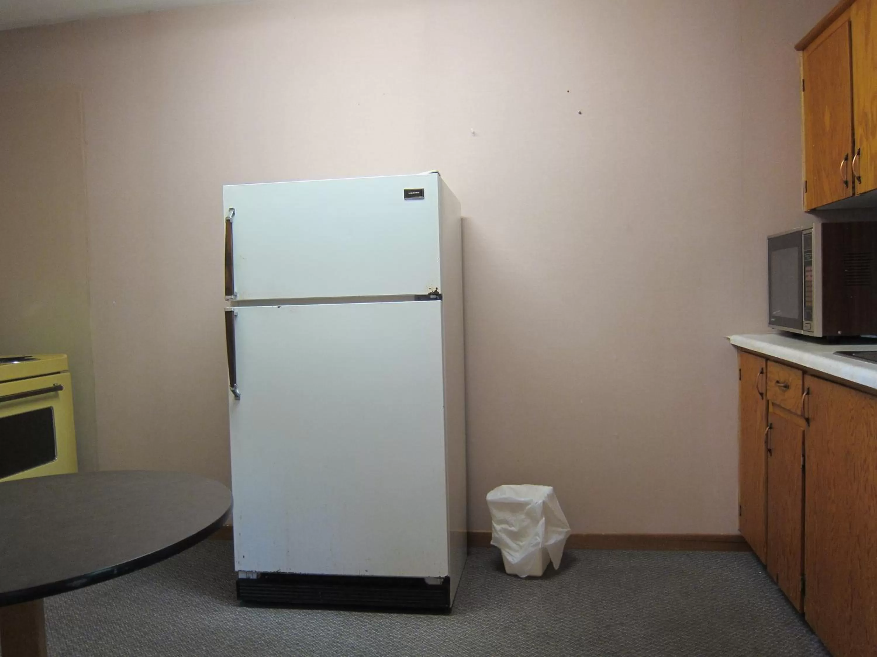 Kitchen or kitchenette in Shine Motel