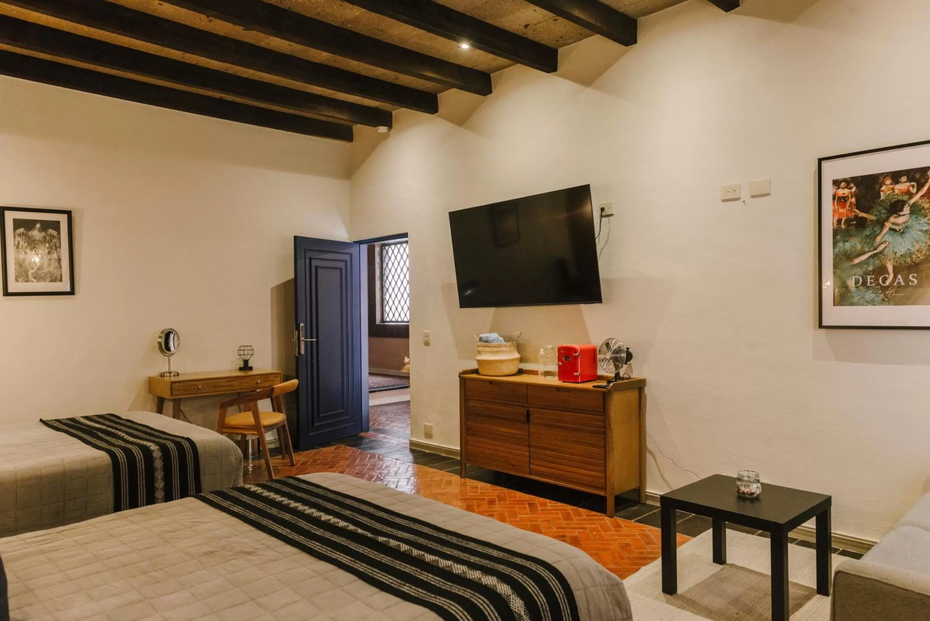 Bed in Agua Santa Hotel Boutique