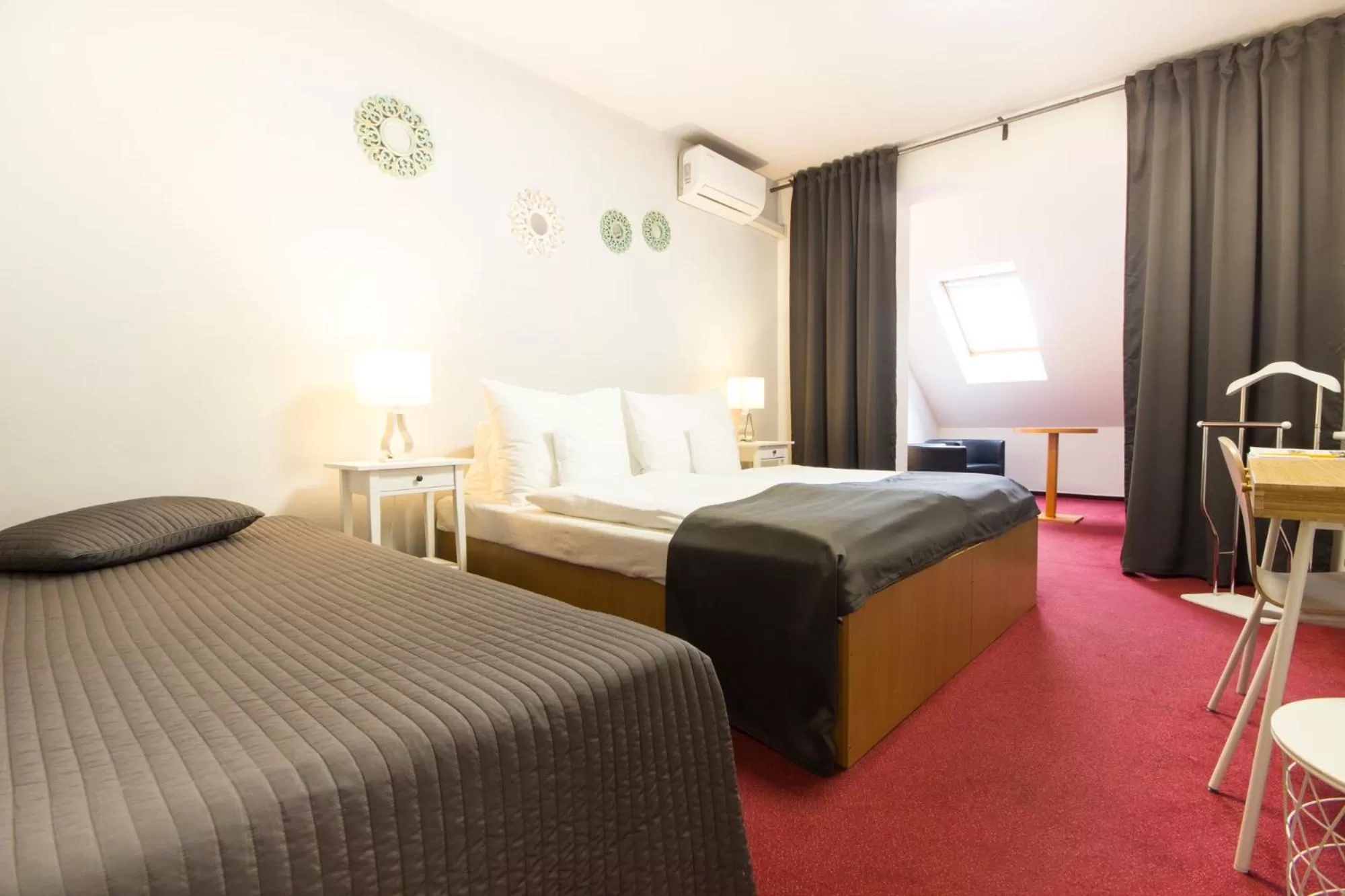 Bed in Hotel Maroli Mikulov