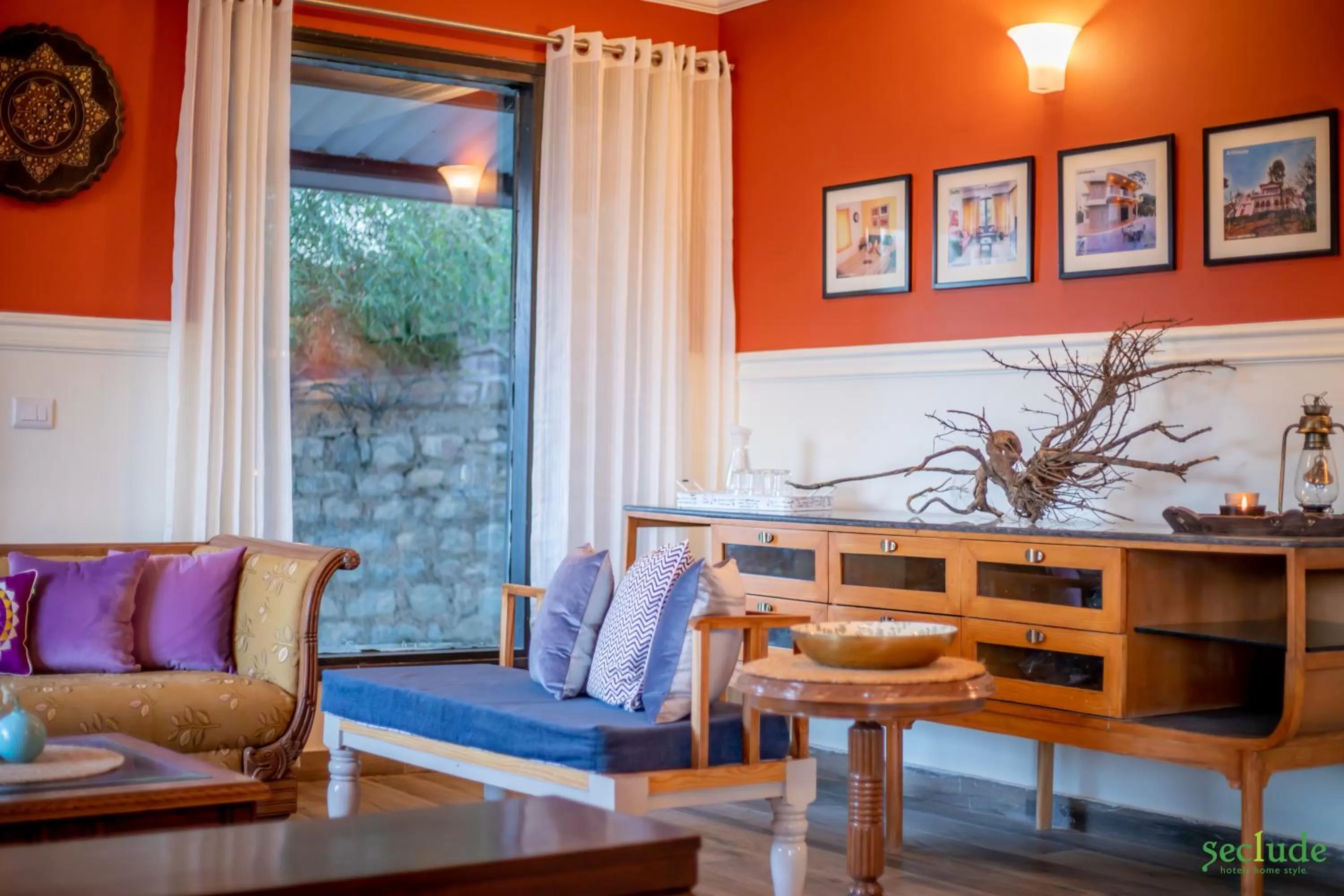 Living room in Seclude Kasauli, Himachal Pradesh