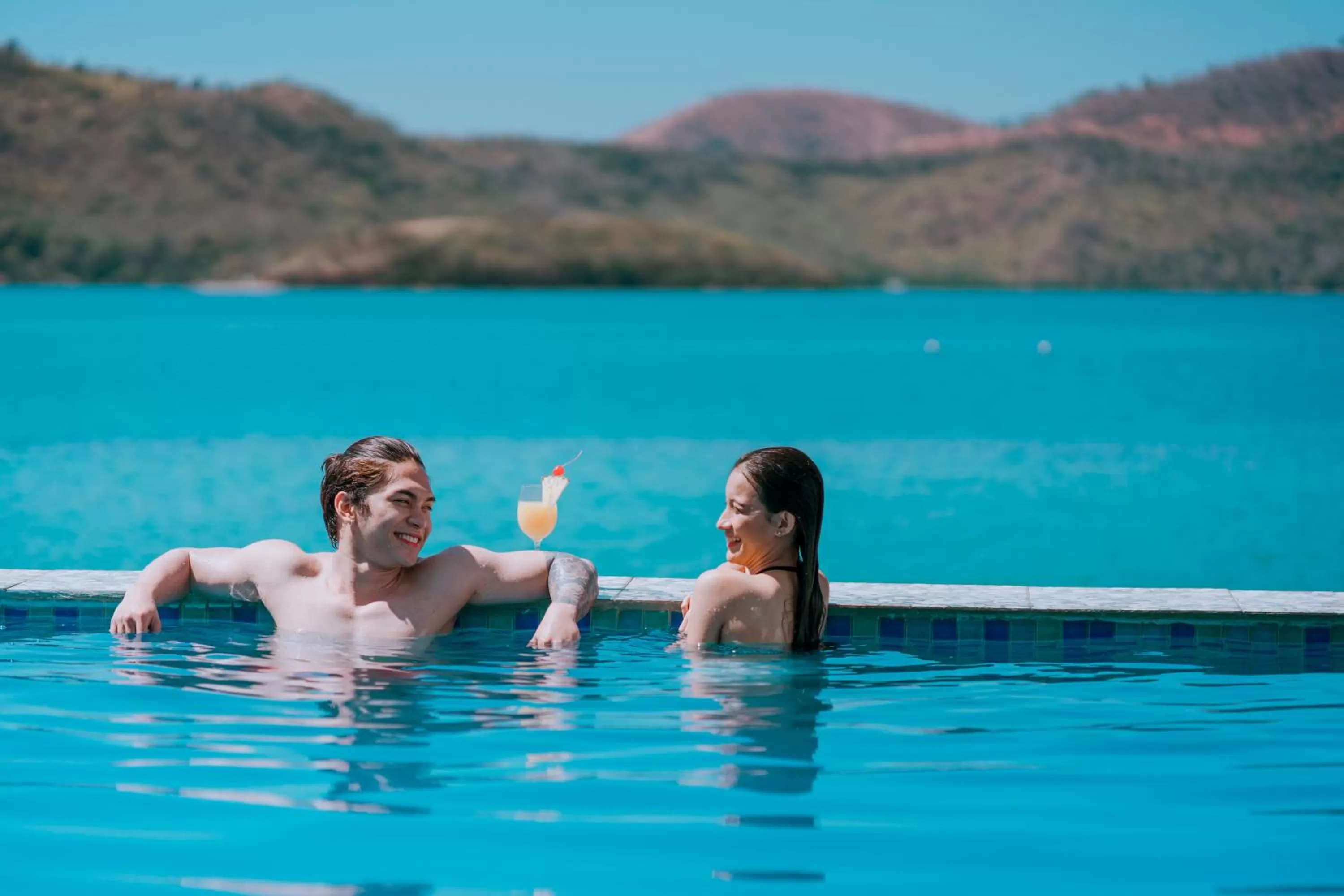 Swimming pool in Coron Underwater Garden Resort