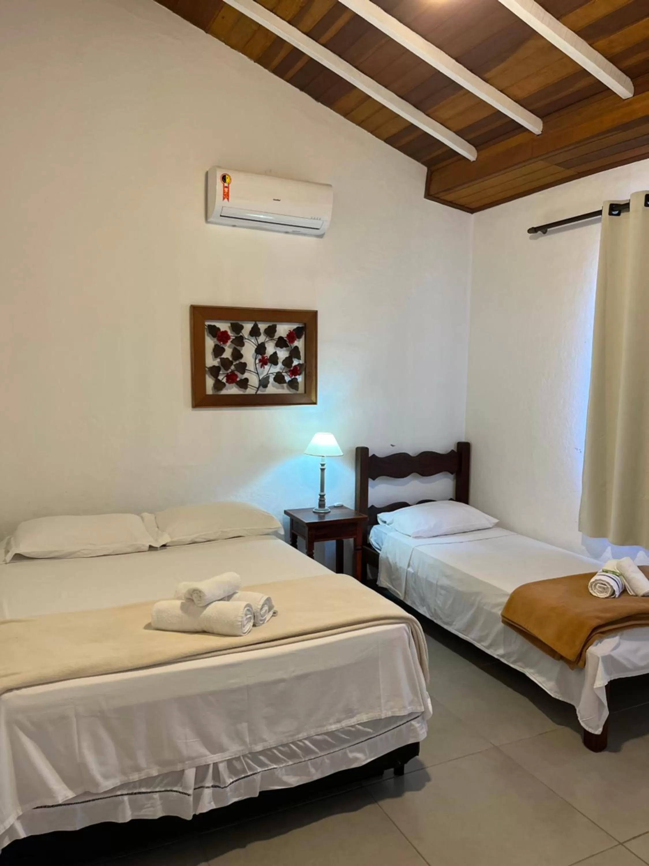 Bedroom, Bed in Pousada Portal de Paraty