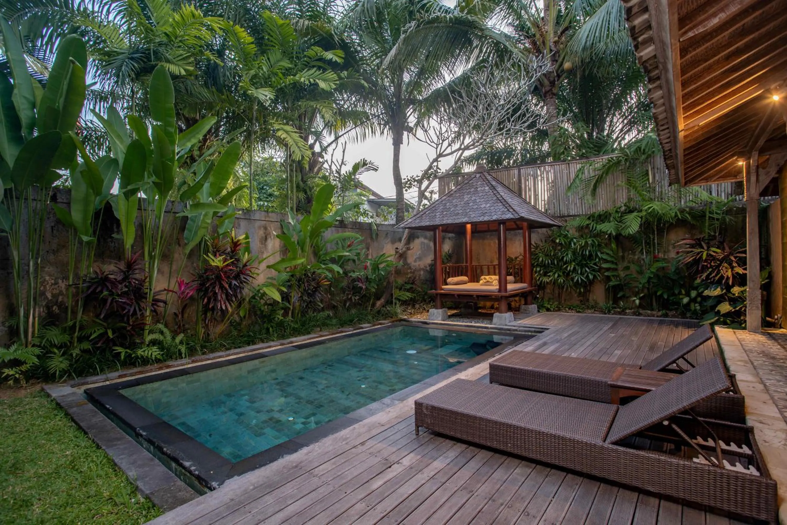 Natural landscape in Arya Villas Ubud
