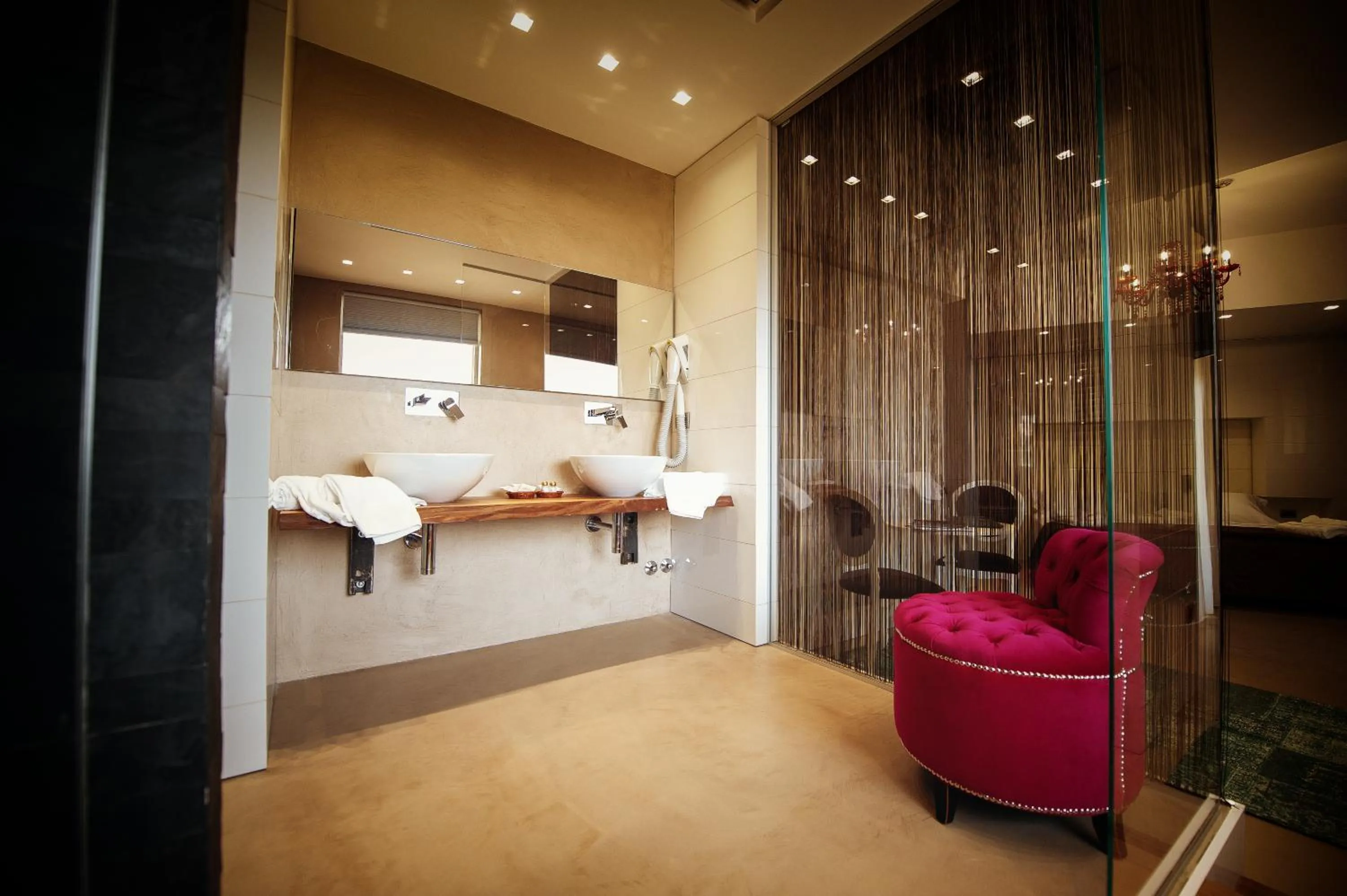 Bed in Gran Paradiso Hotel Spa