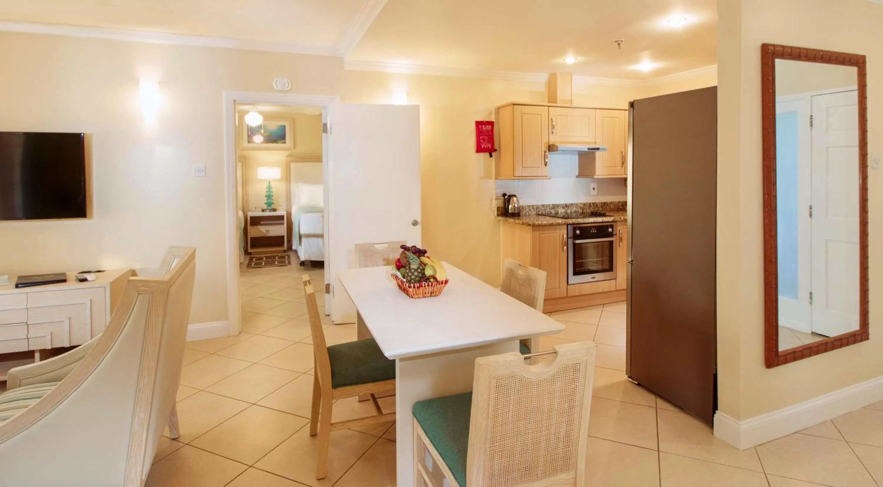 Kitchen or kitchenette in Bay Gardens Beach Resort & Spa