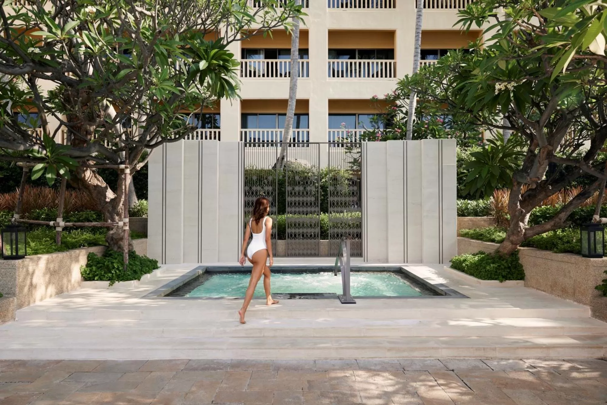 Swimming pool in Dusit Thani Hua Hin