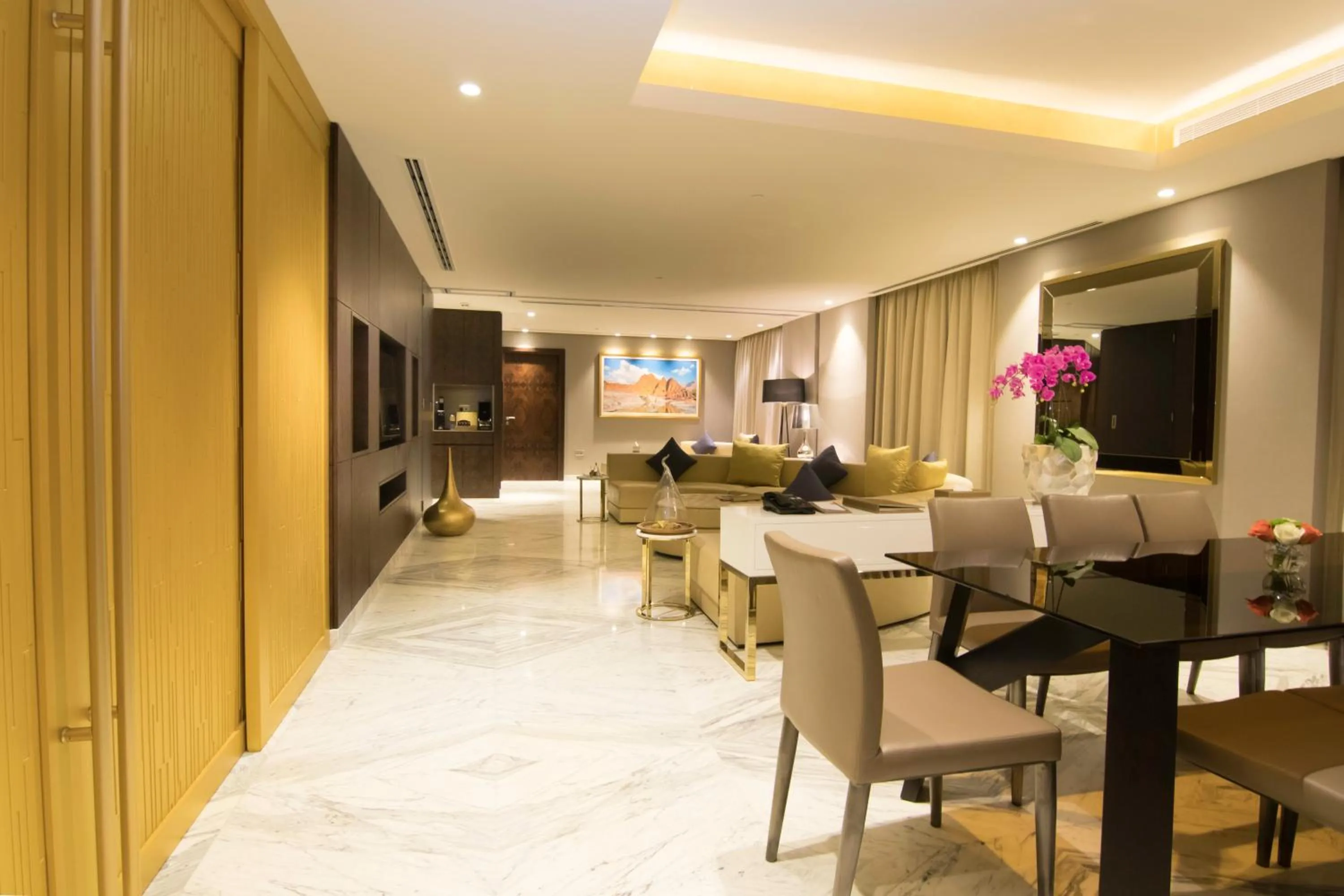 Living room in Grand Millennium Muscat