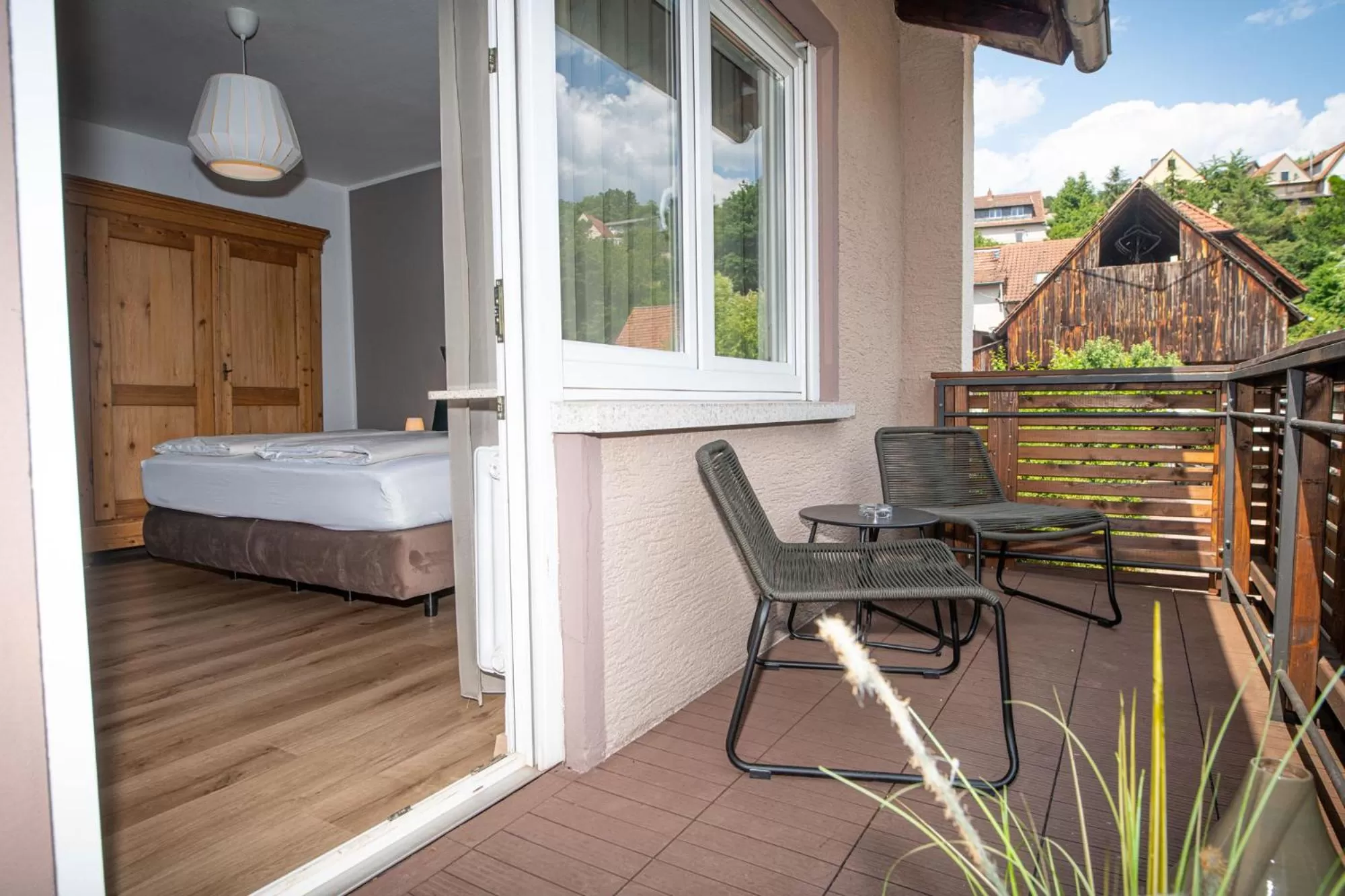 Balcony/Terrace in Landgasthaus & Hotel zur Krone