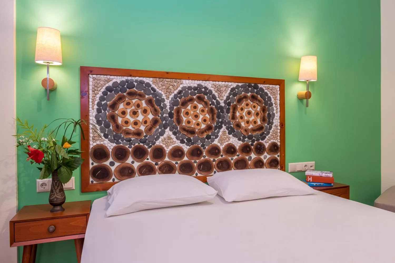 Bed in Aris Boutique Hotel