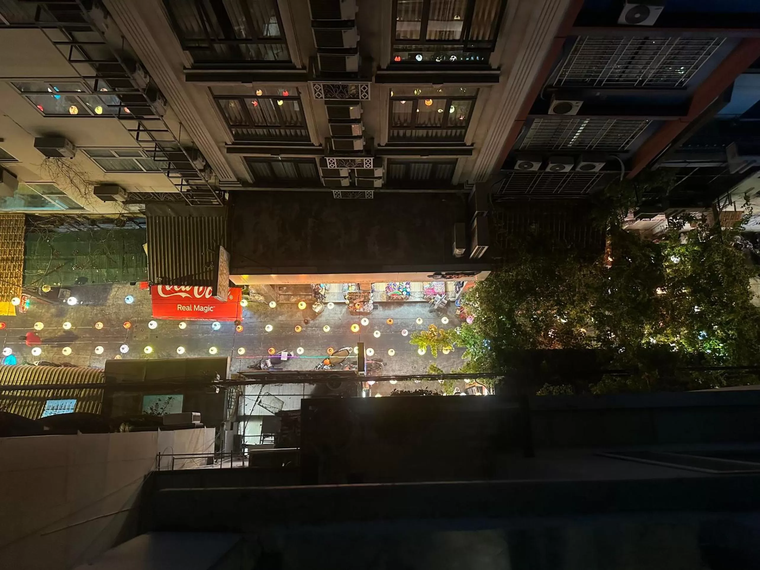 Street view in Saigon Amigo Hotel