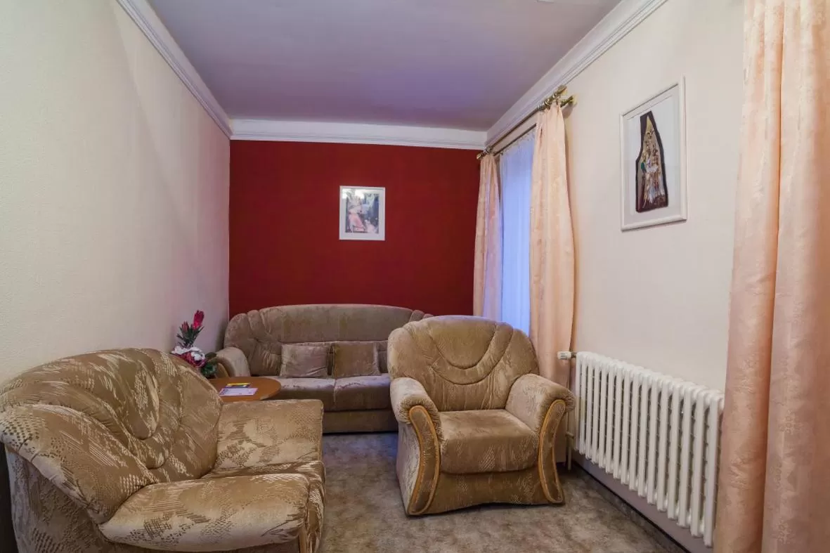 Seating Area in Hotel Centrál