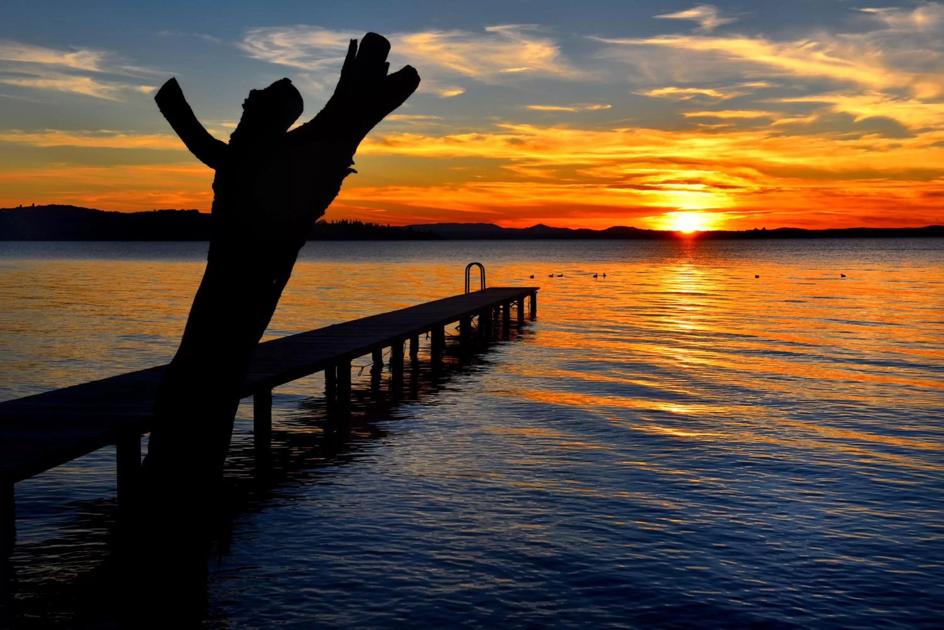 Lake view in Agriturismo Tenuta Badia