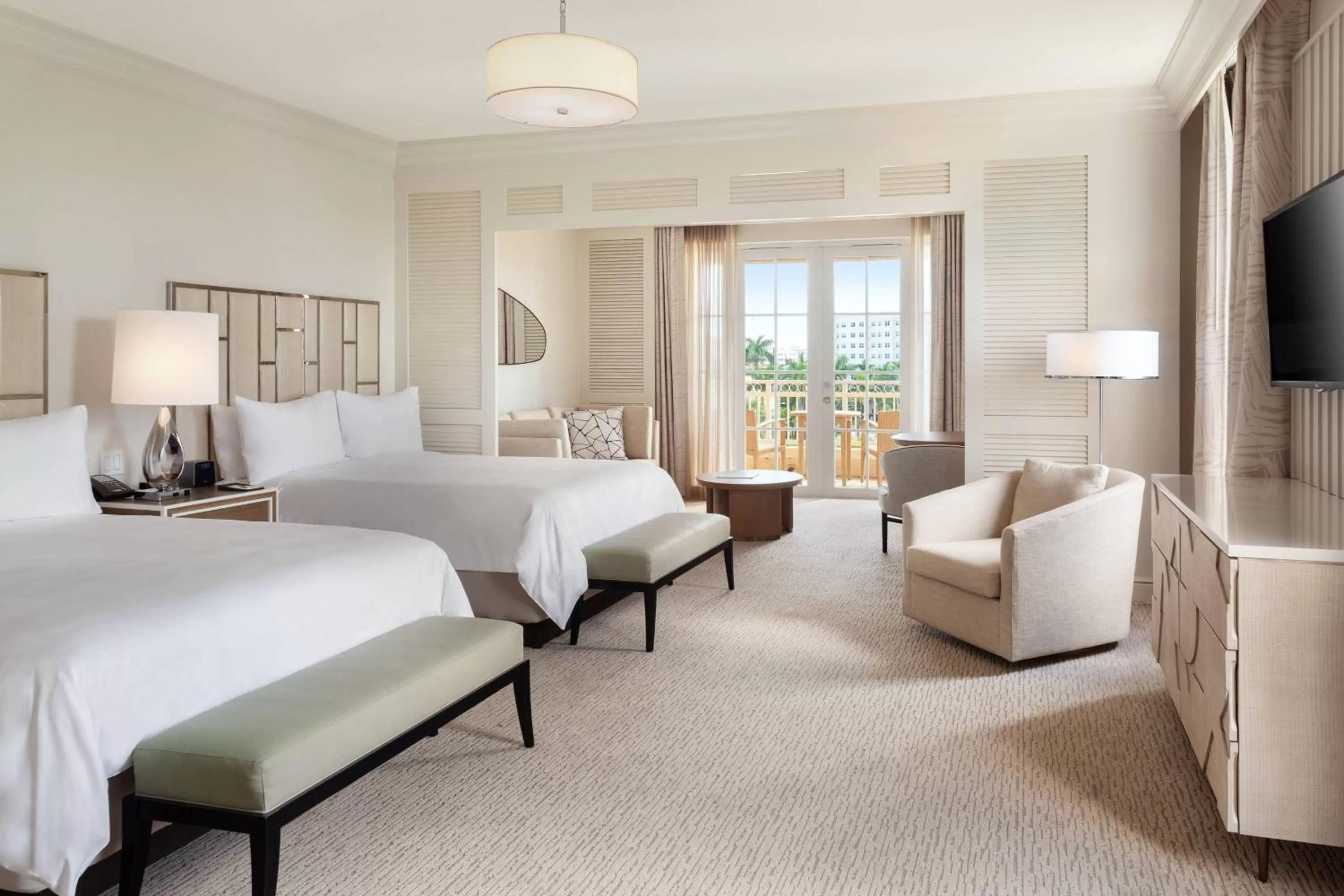 Photo of the whole room, Bed in JW Marriott Miami Turnberry Resort & Spa