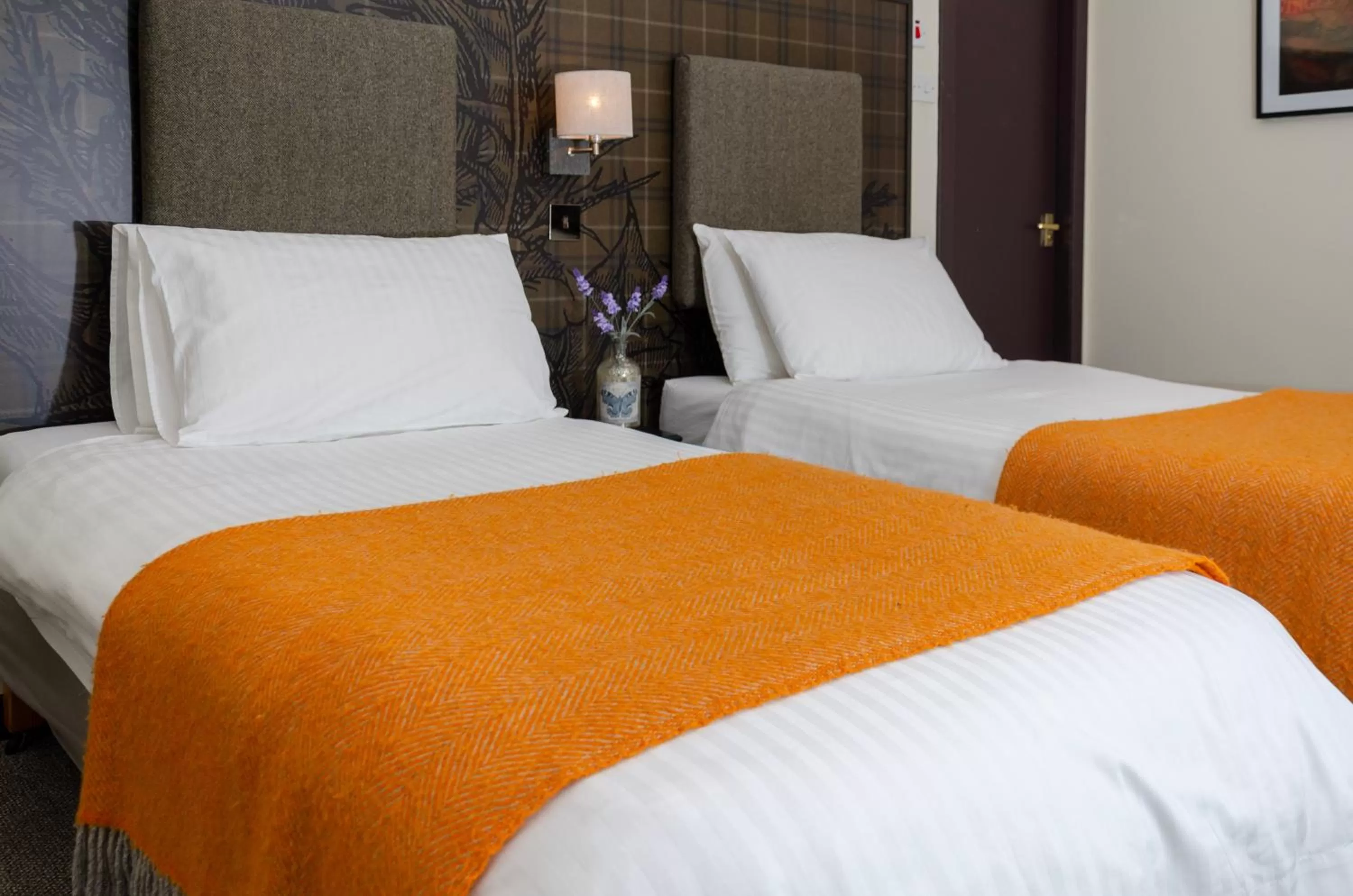 Bed in Thrums Hotel, Kirriemuir