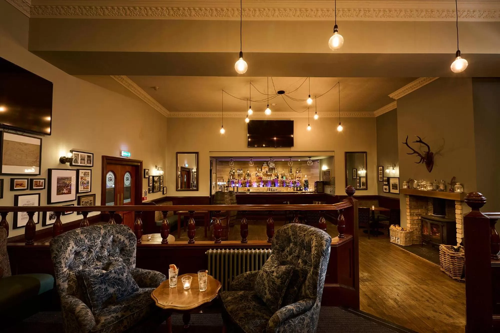 Lounge or bar in Peebles Hydro