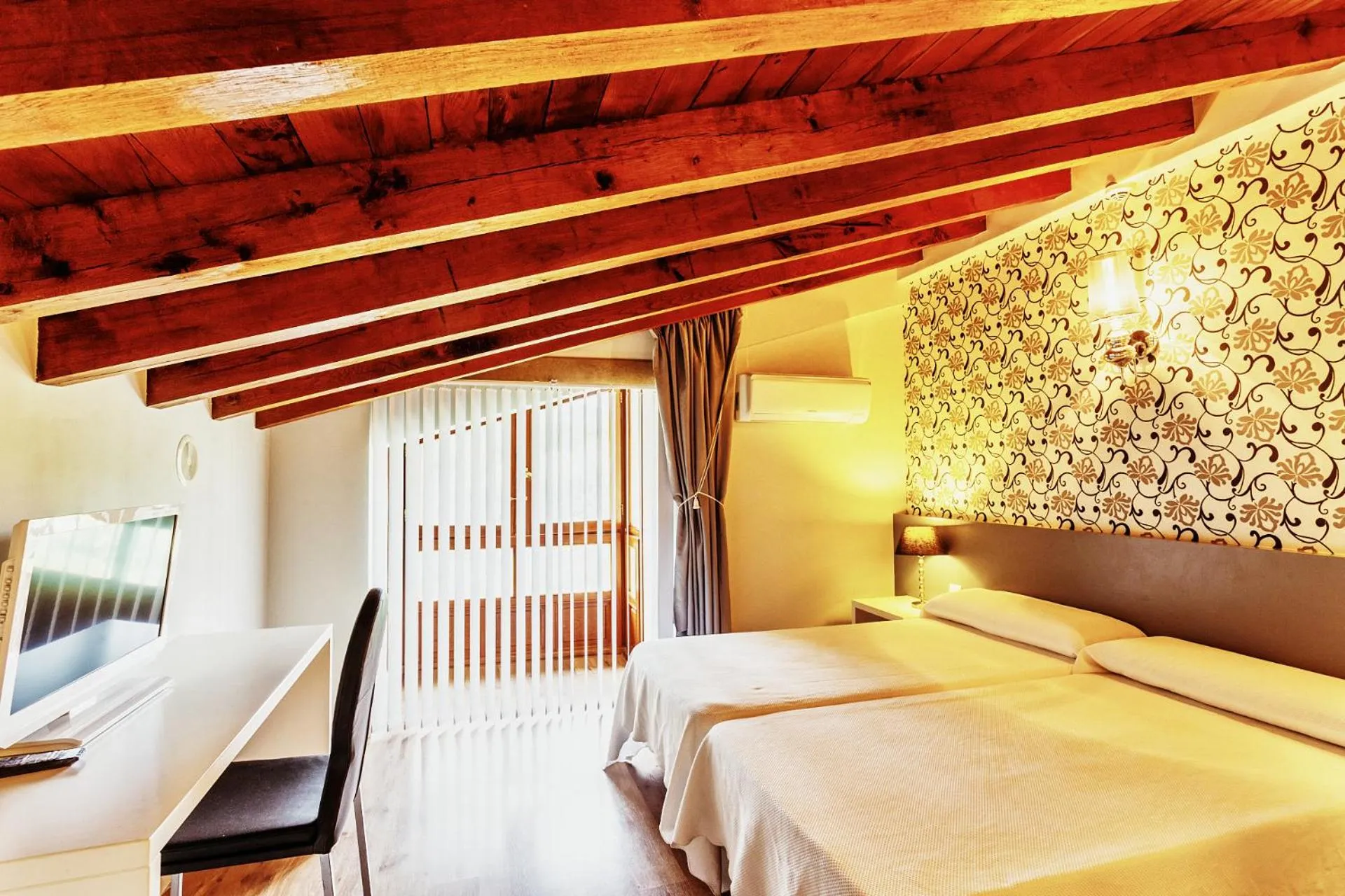 Bed in Villa Arce Hotel