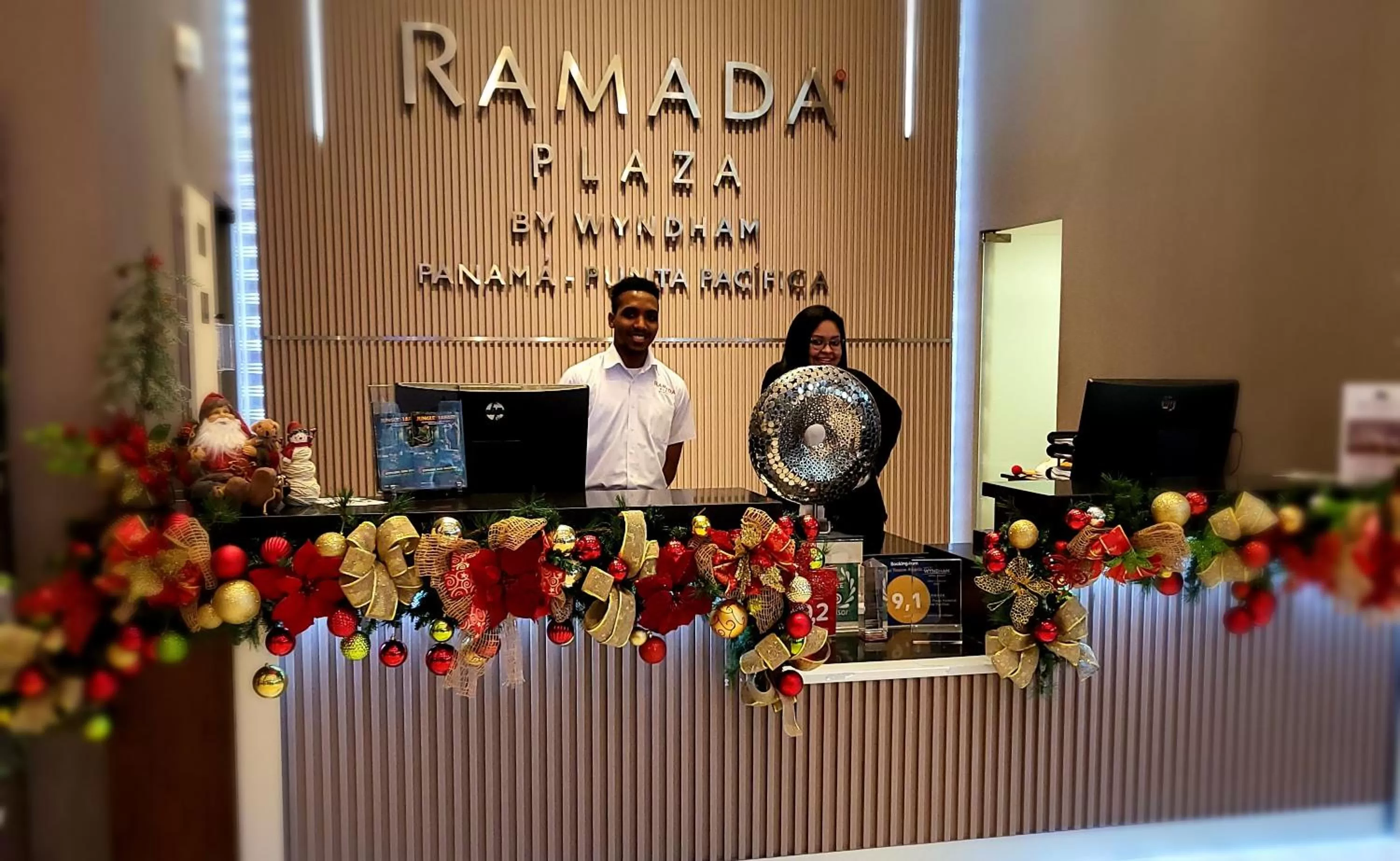 Lobby or reception in Ramada Plaza by Wyndham Panama Punta Pacifica