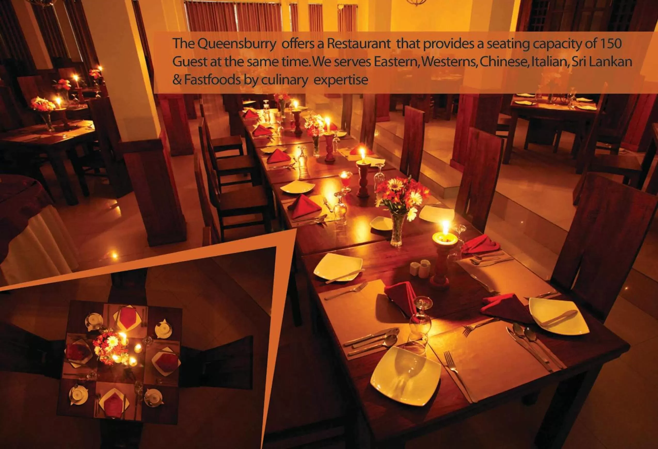 Restaurant/places to eat in The Queensburry City Hotel