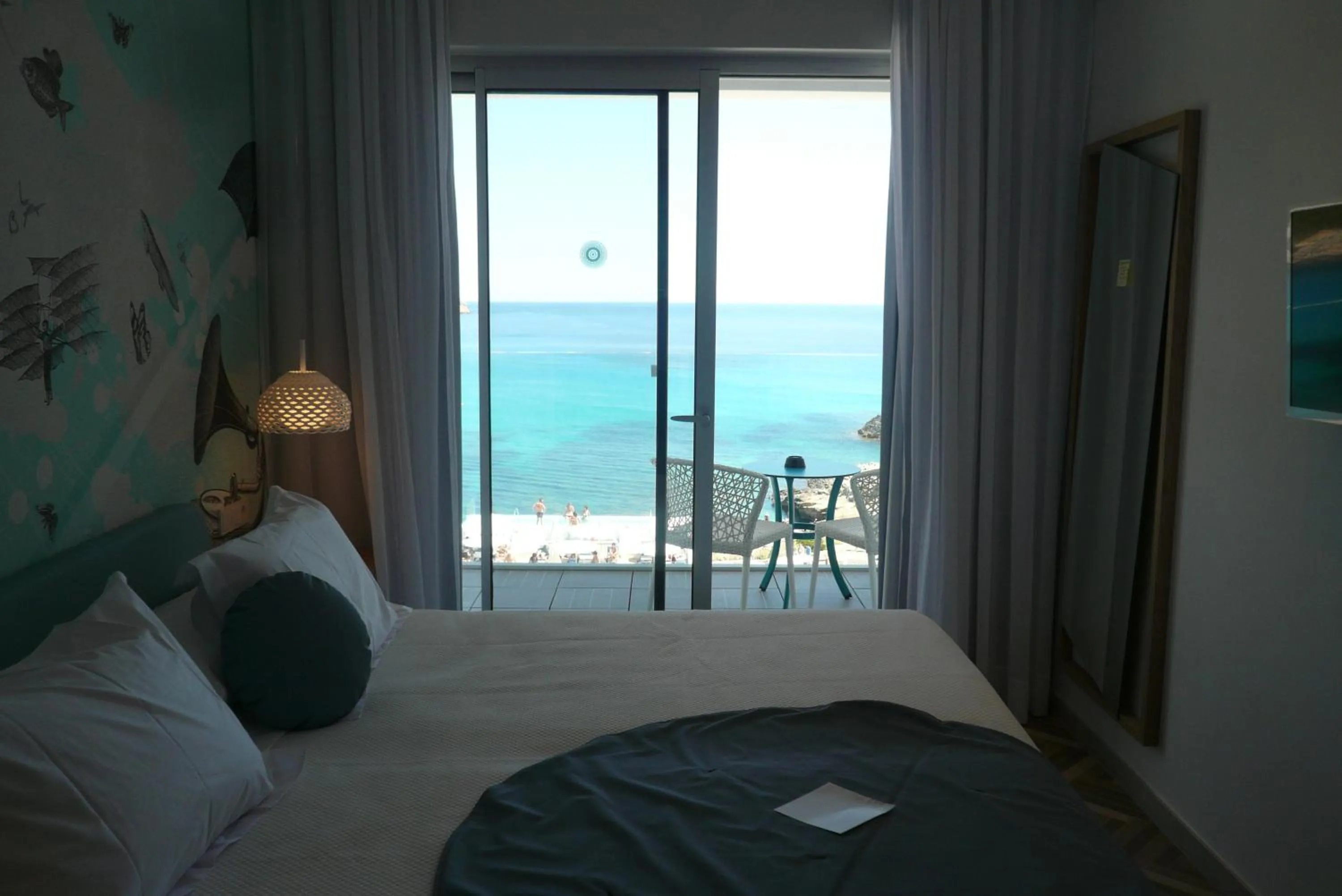 Sea view, Bed in Mar Azul Pur Estil Hotel & Spa - Adults only