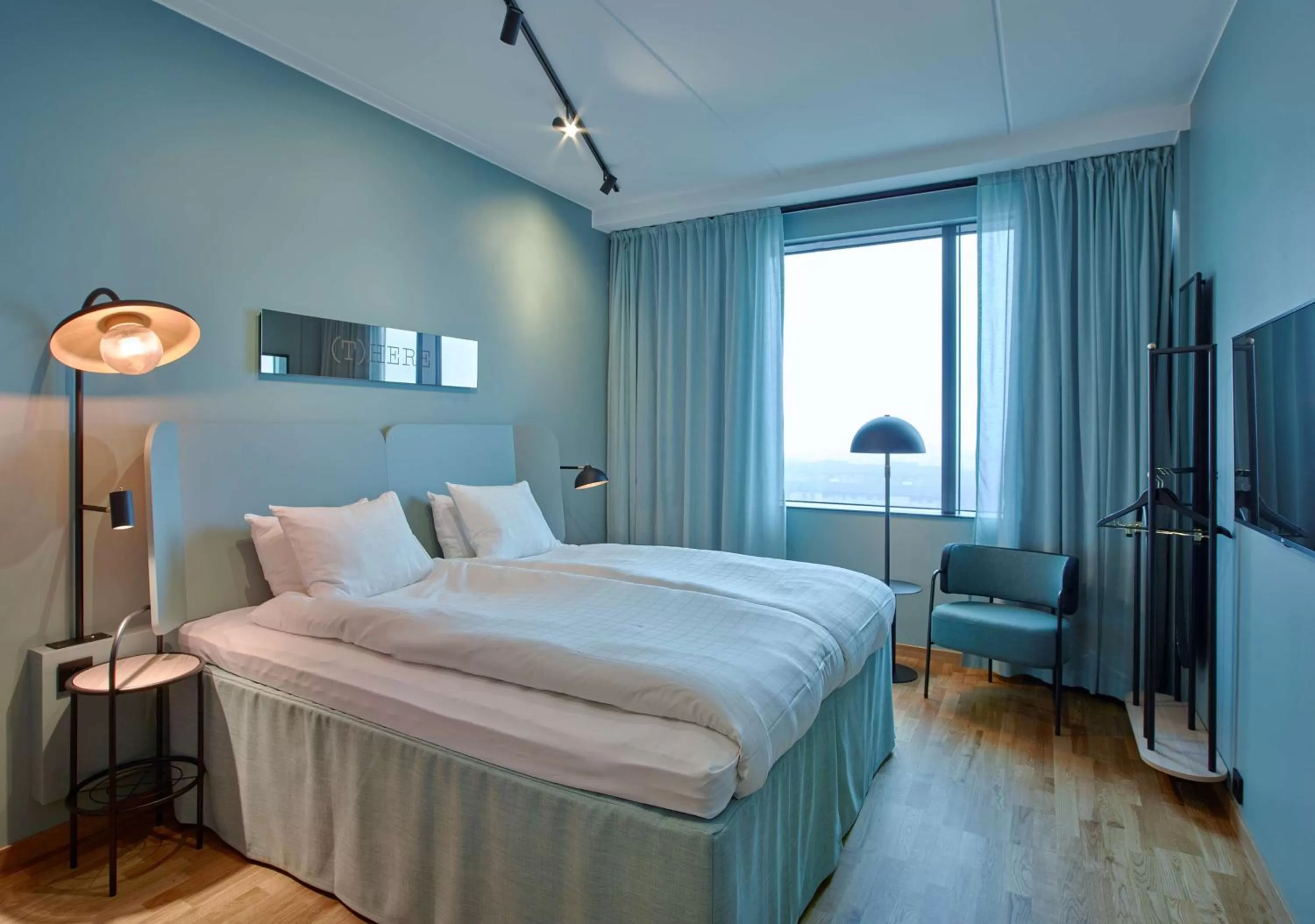 Photo of the whole room, Bed in Scandic Örebro Central