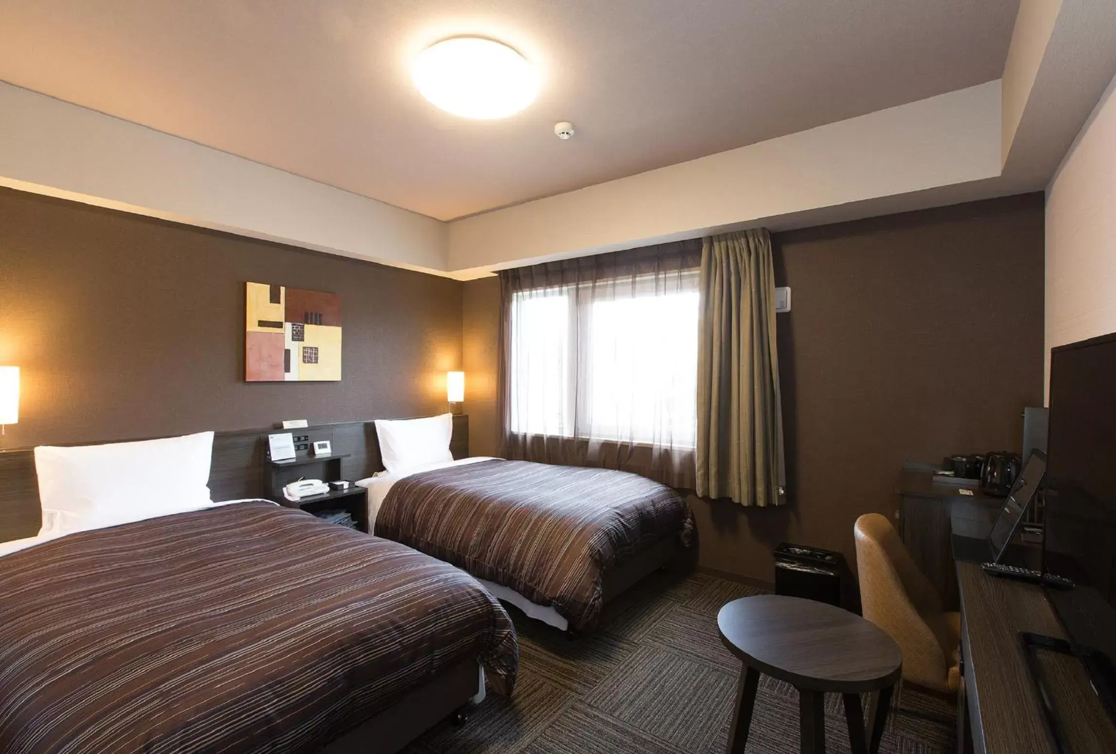 Superior Twin Room - single occupancy - Non-Smoking in Hotel Route-Inn Higashiomi Yokaichi Ekimae Superior Twin Room - single occupancy - Non-Smoking in Hotel Route-Inn Higashiomi Yokaichi Ekimae