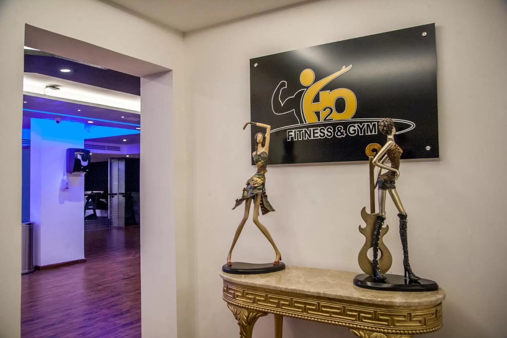 Fitness centre/facilities in Harir Palace Hotel