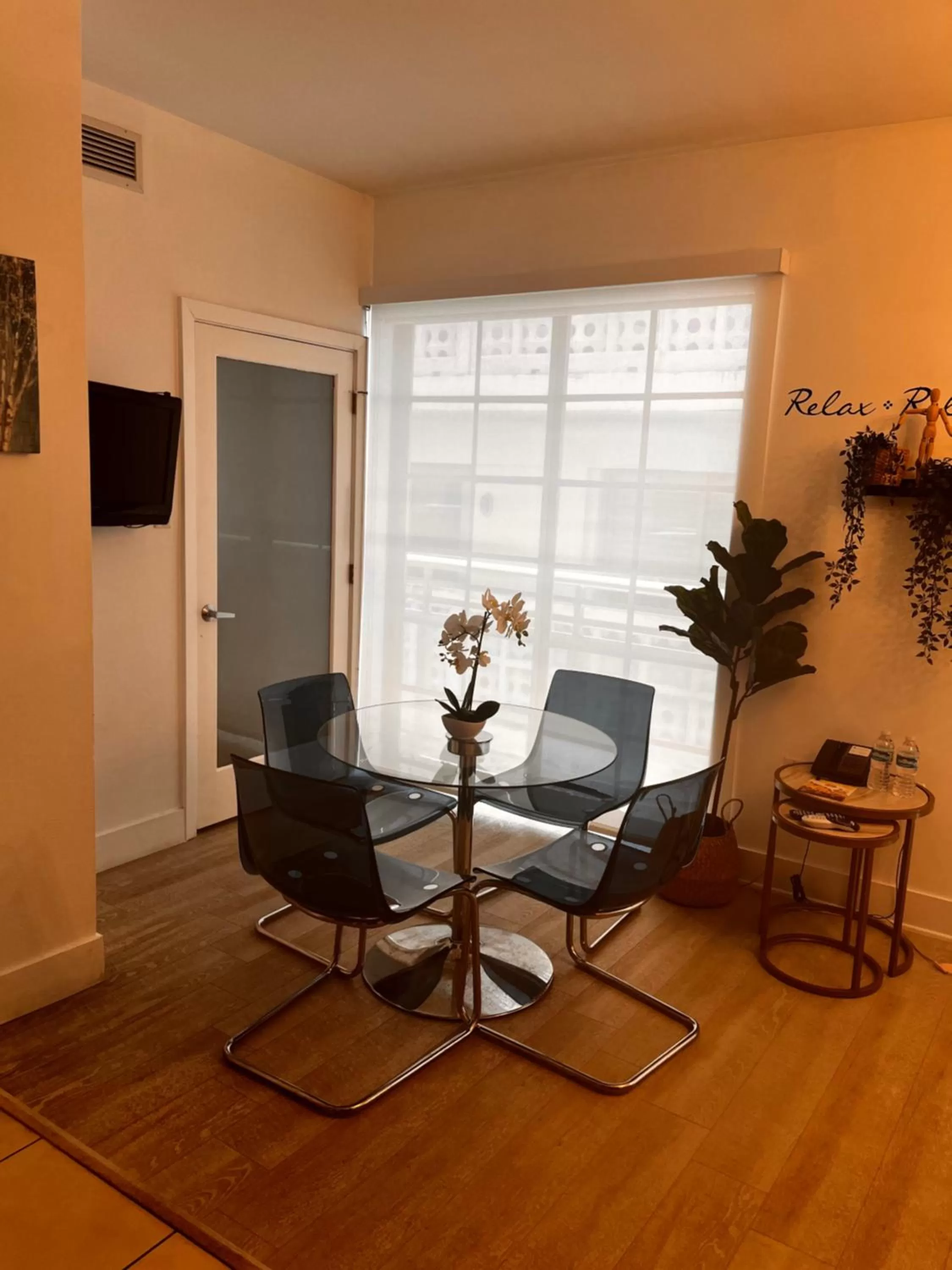 Dining Area in Suites at The Strand on Ocean Drive