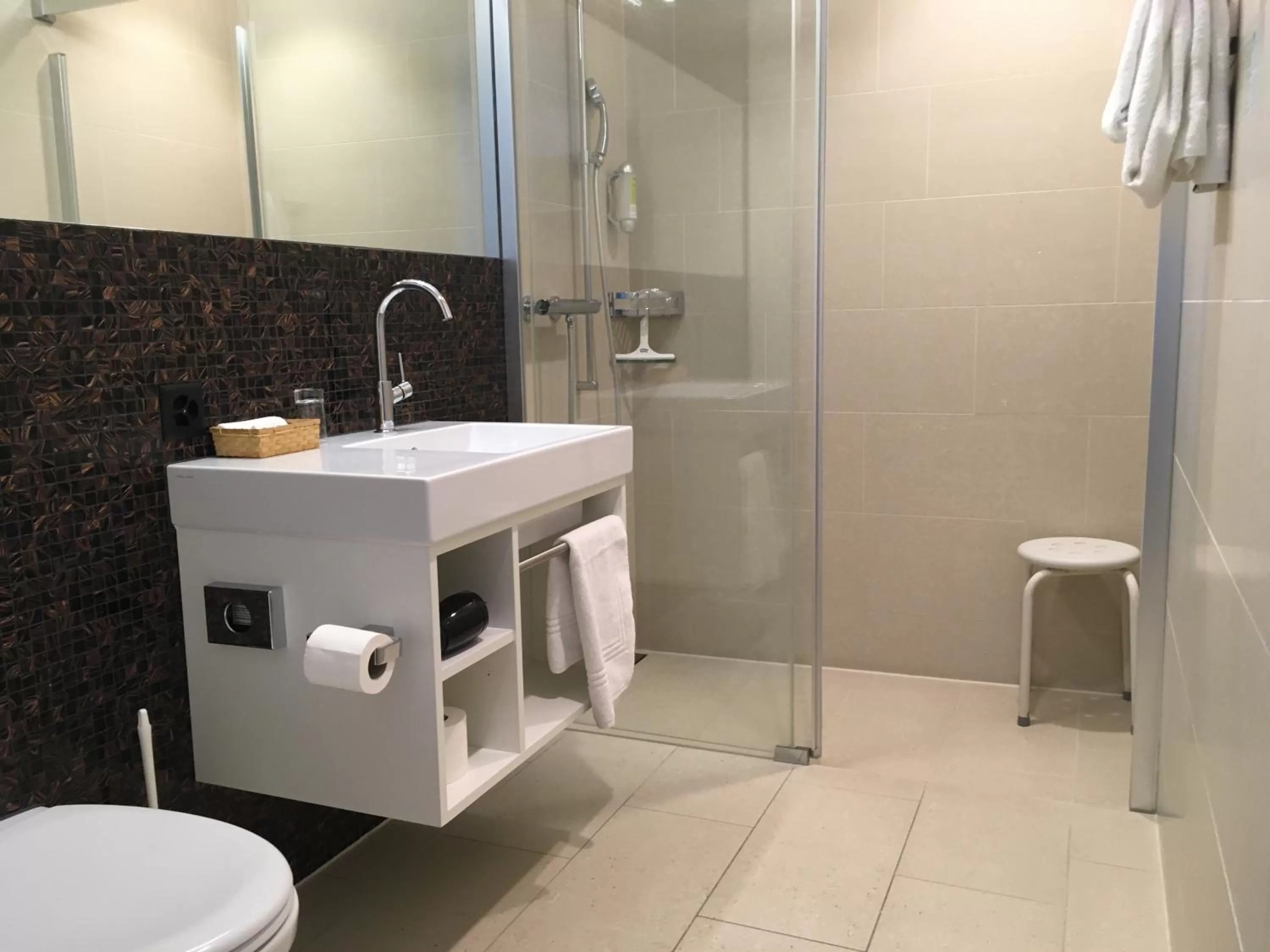 Bathroom in Hotel Flawil