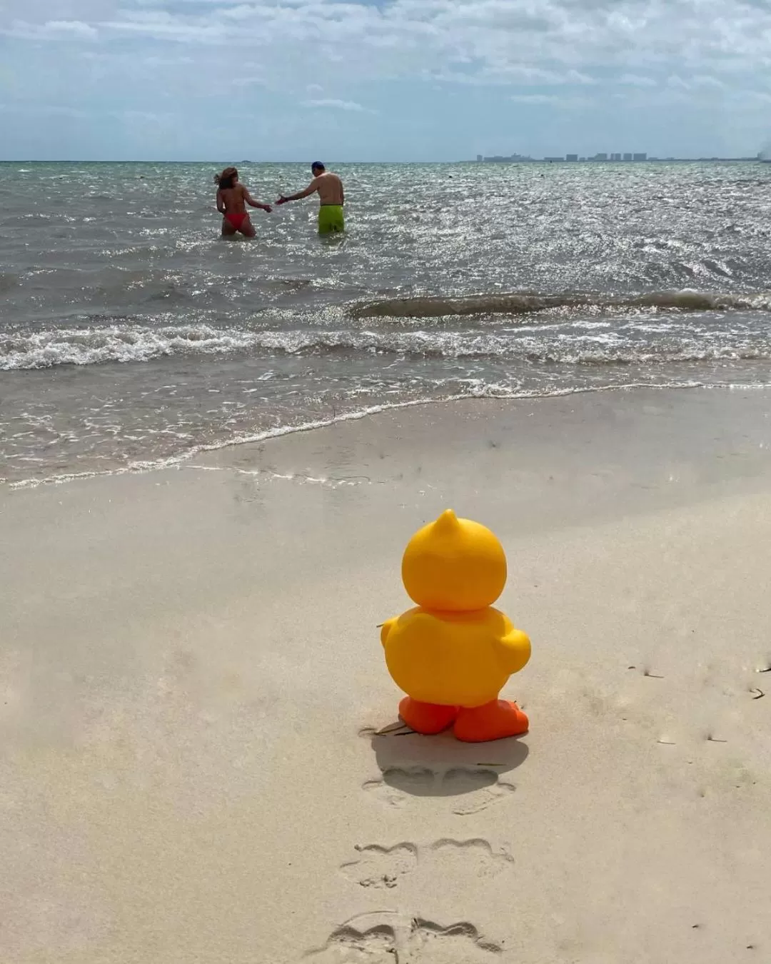 Beach in Lucky Duck PJ