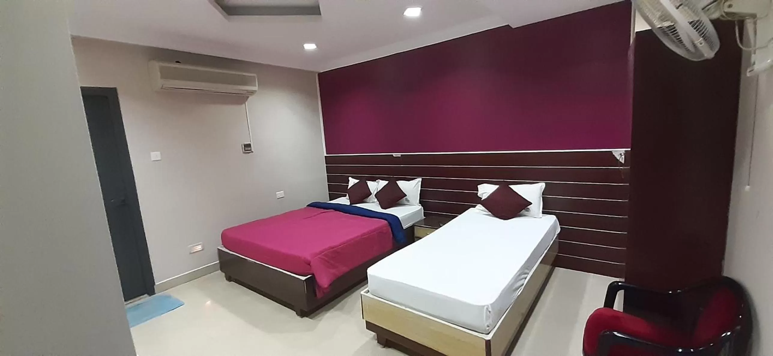 Photo of the whole room, Bed in A.S.K Residency