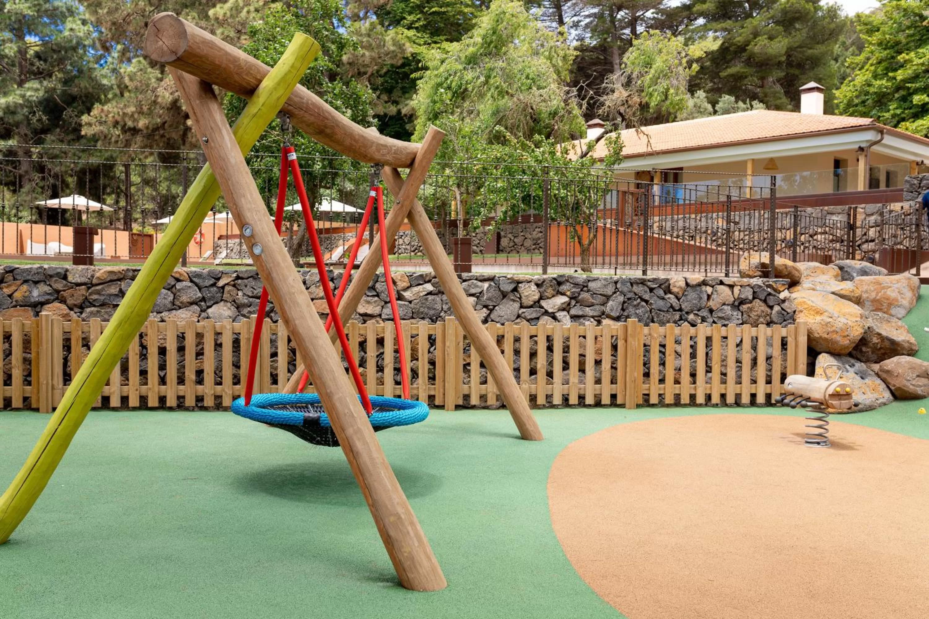 Children play ground in Hotel Rural Ohana