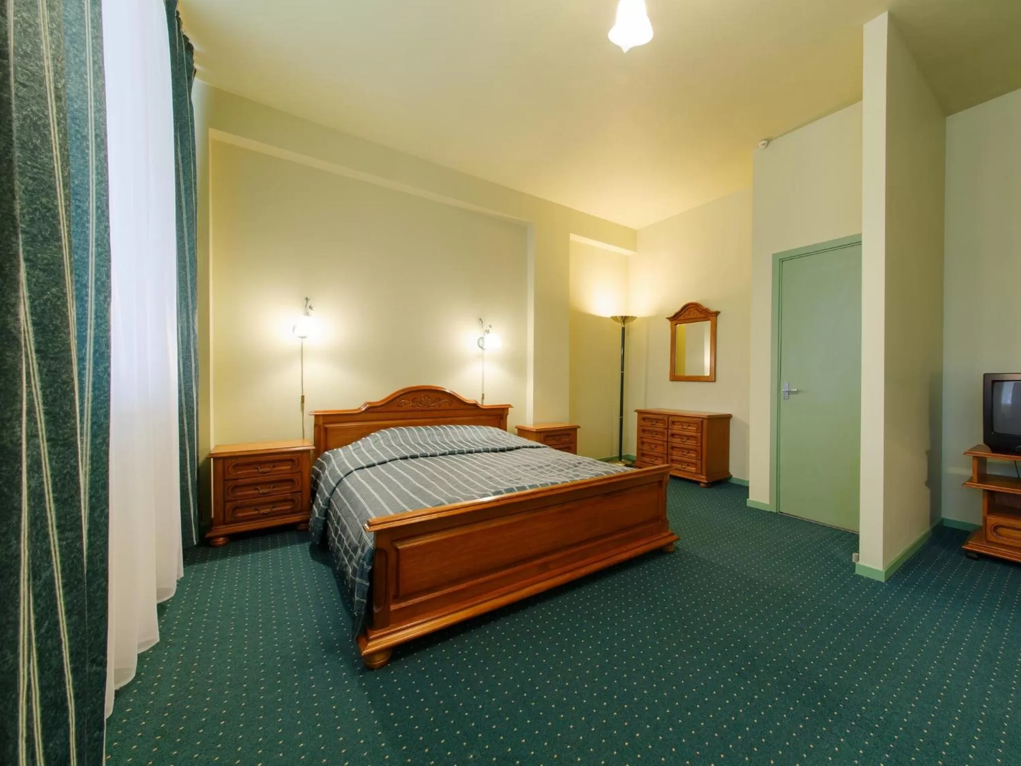 Bed in Daina Jurmala Beach Hotel