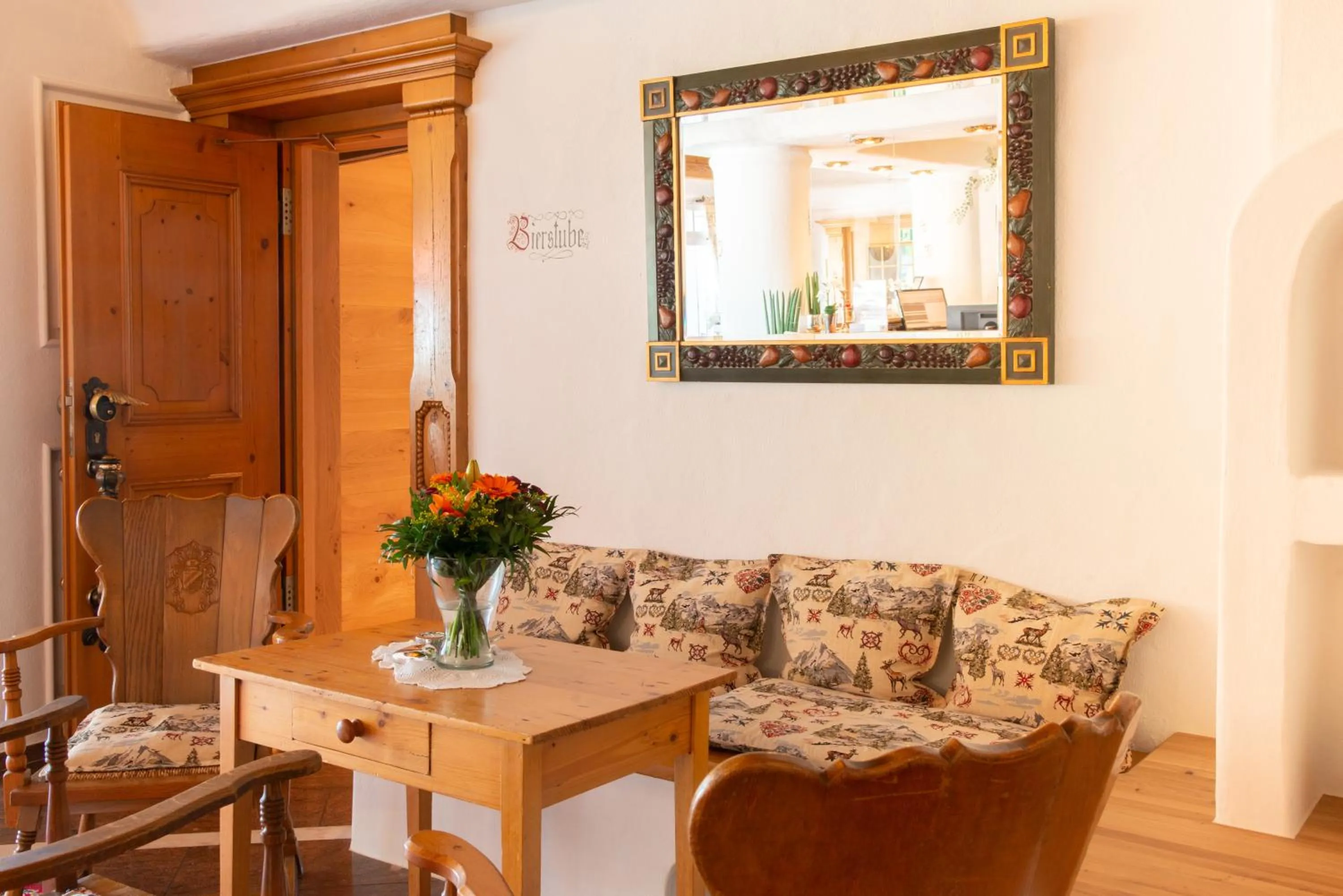 Seating area in Landhaus Wacker