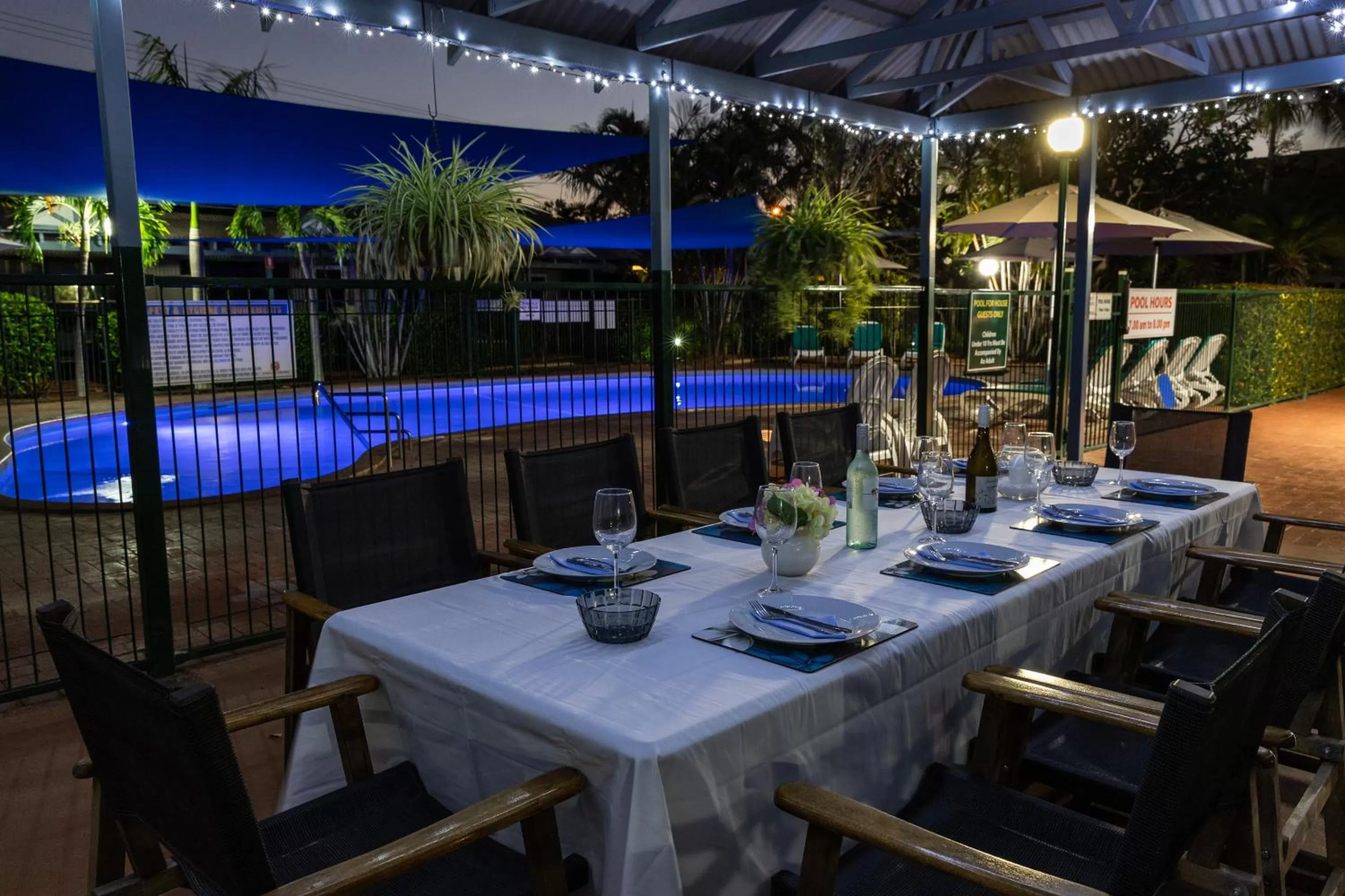 Pool view in Broome Beach Resort - Cable Beach, Broome