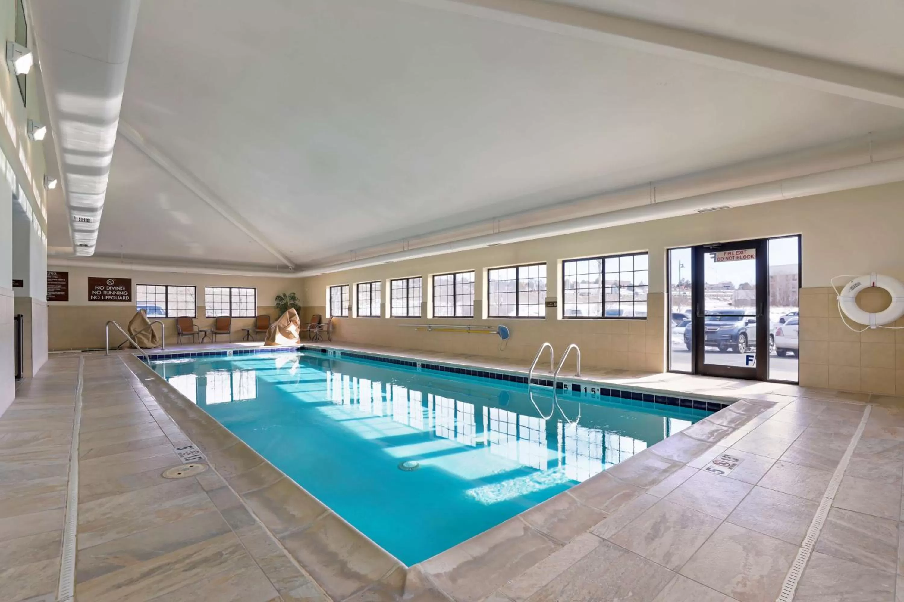 Pool view in Best Western Plus Castle Rock