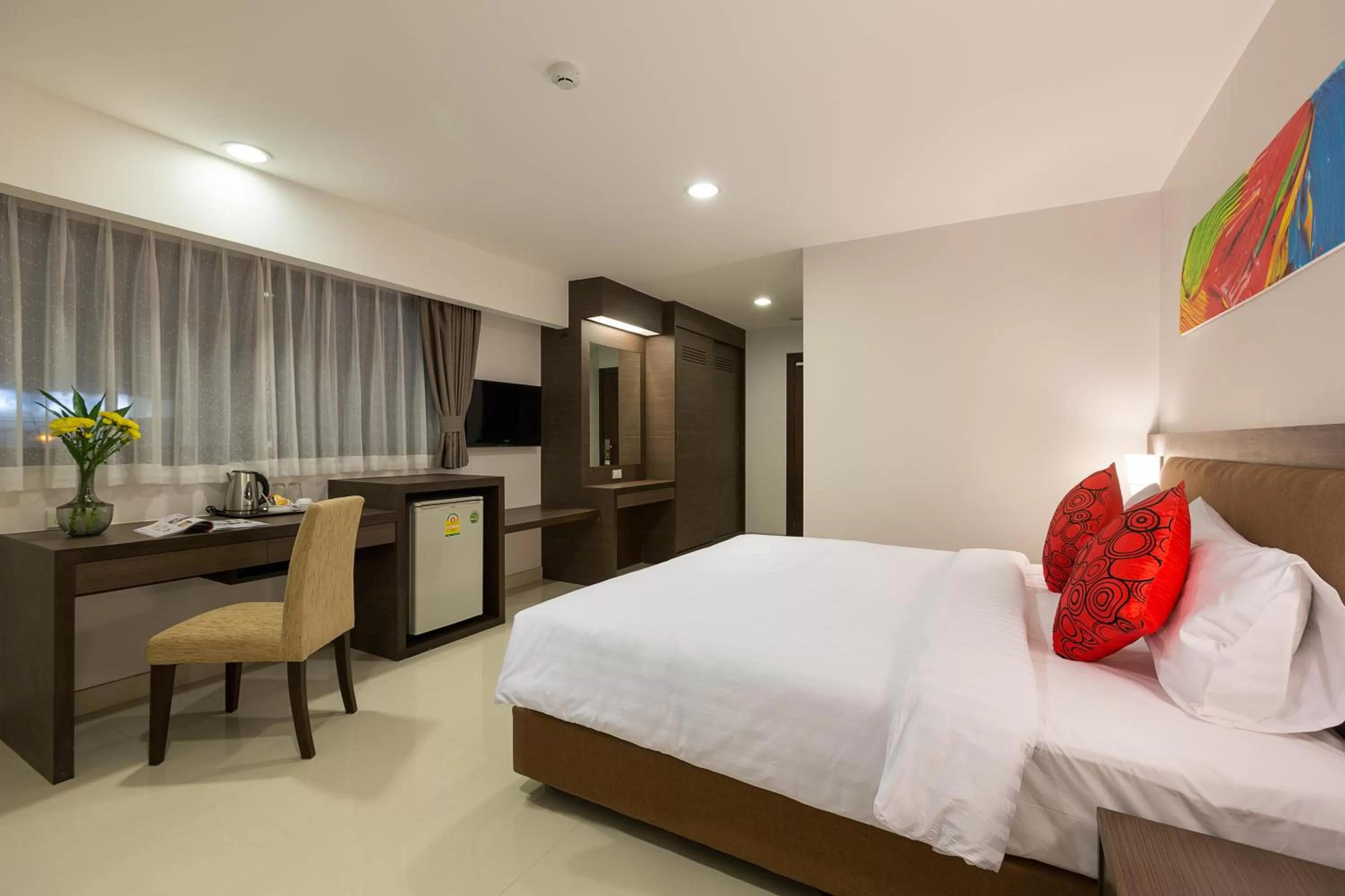 Bed in Riche Hua Hin Hotel - SHA Plus