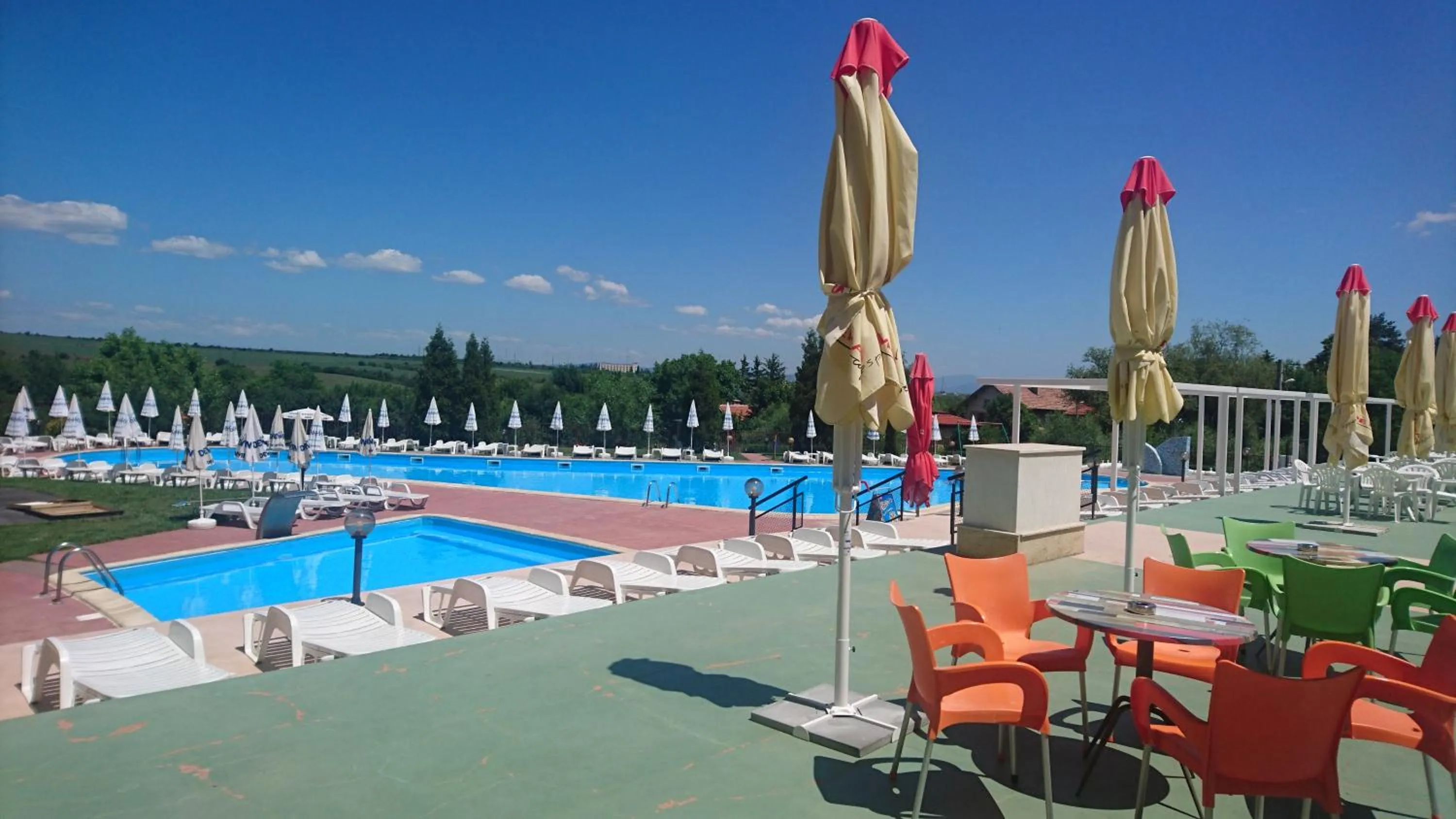 Swimming pool in Hotel Bankya Palace