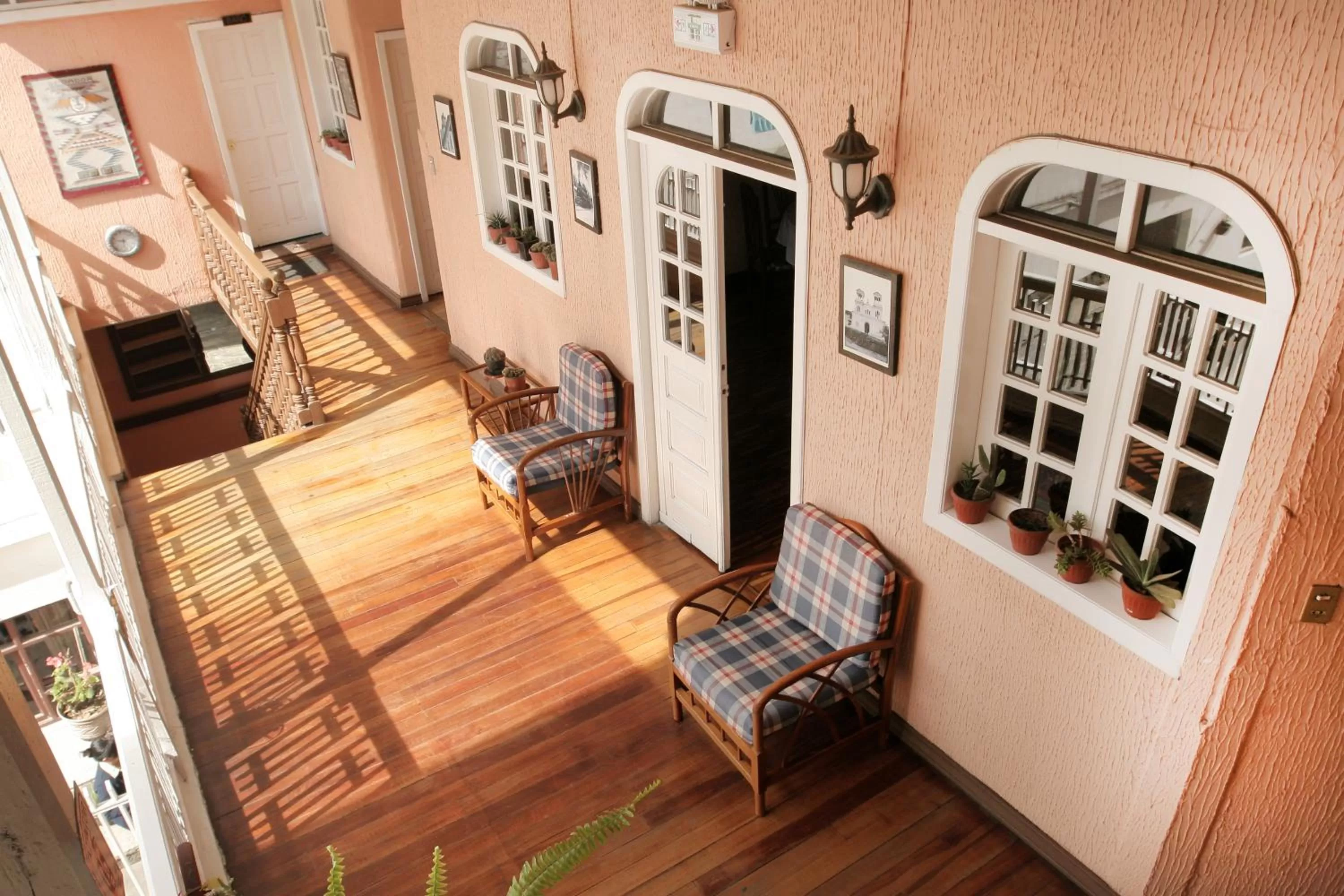 Balcony/Terrace, Seating Area in Hotel Europa