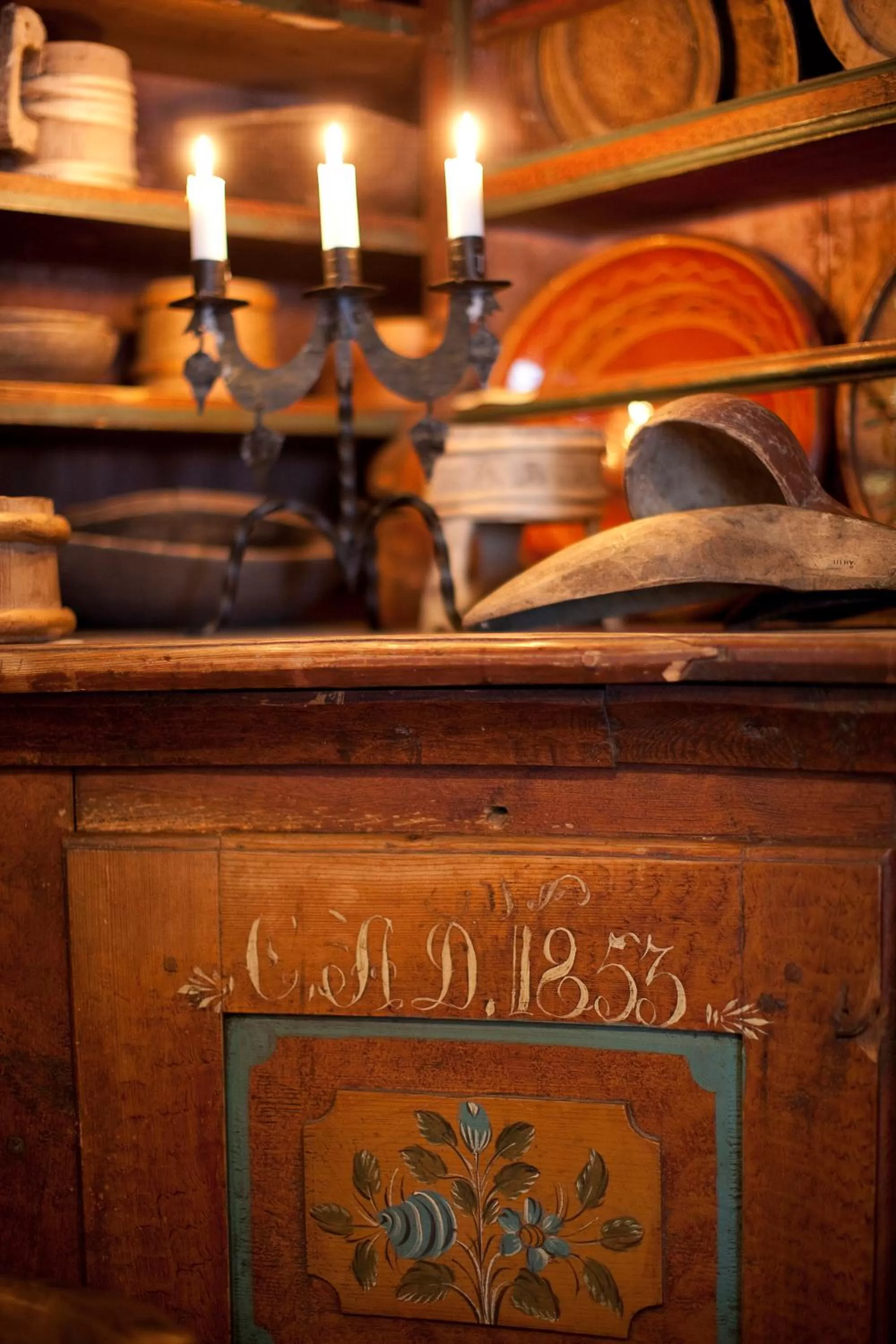 Decorative detail in Insjöns Hotell