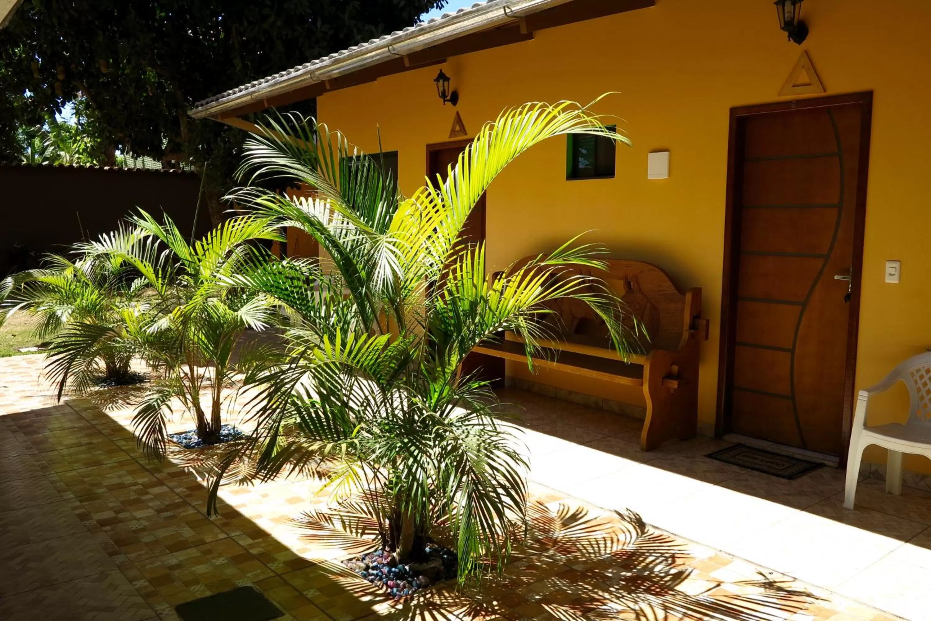 Property building, Patio/Outdoor Area in Pousada Corazao Sagradao