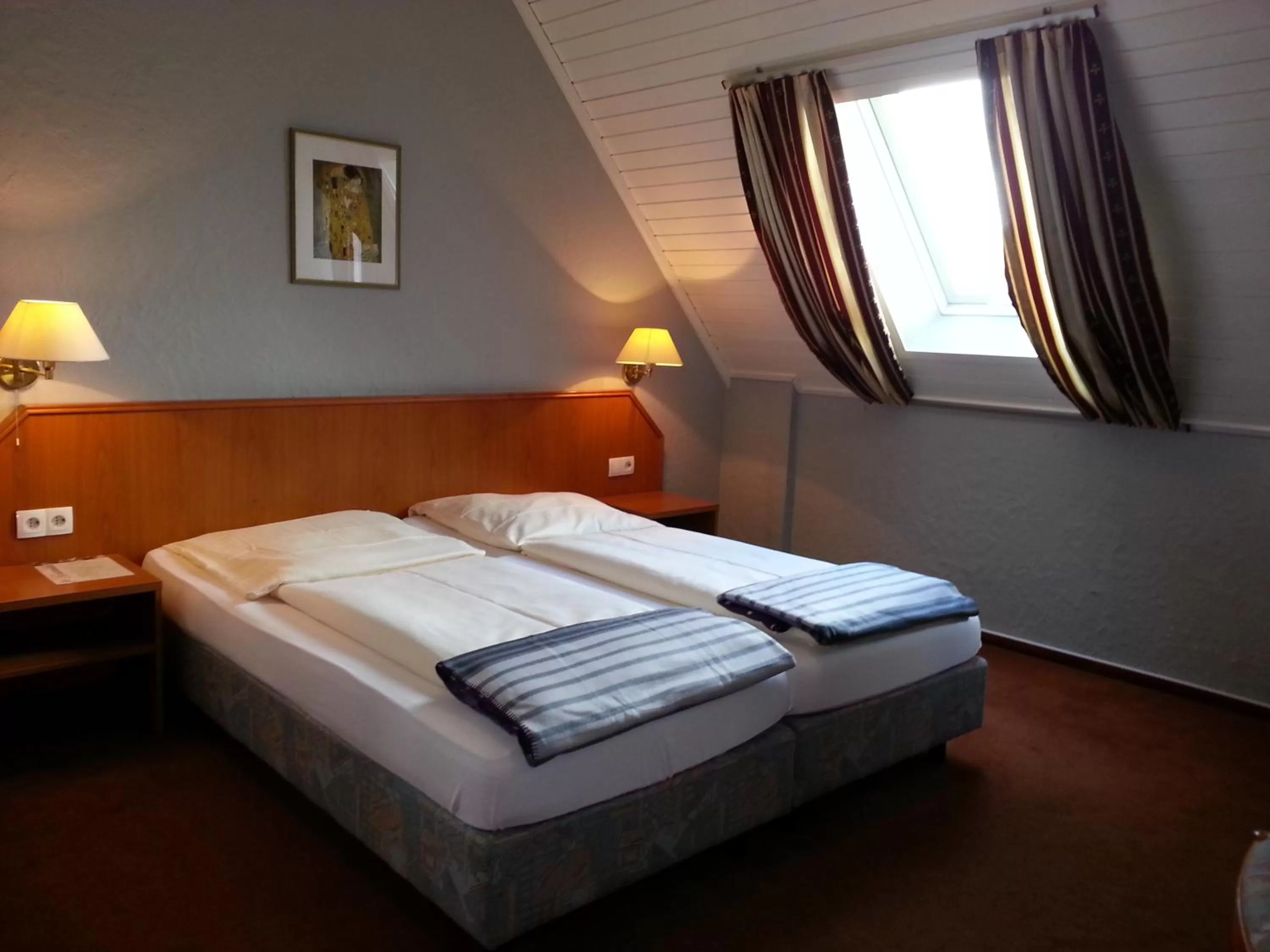 Bed in Hotel Restaurant Klostermühle