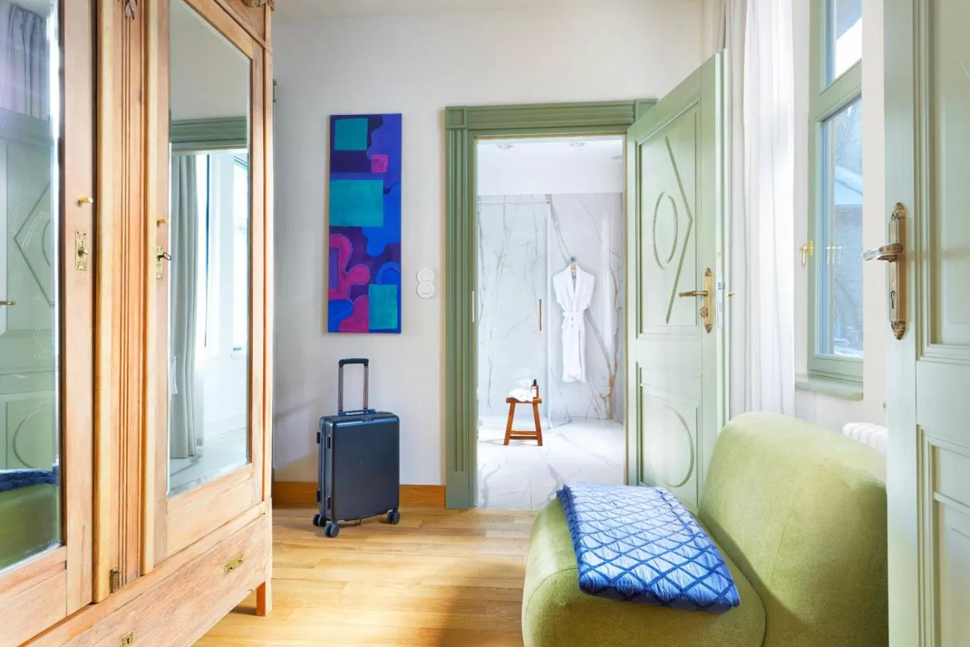 Shower in ARCHE Dwór Uphagena Gdańsk