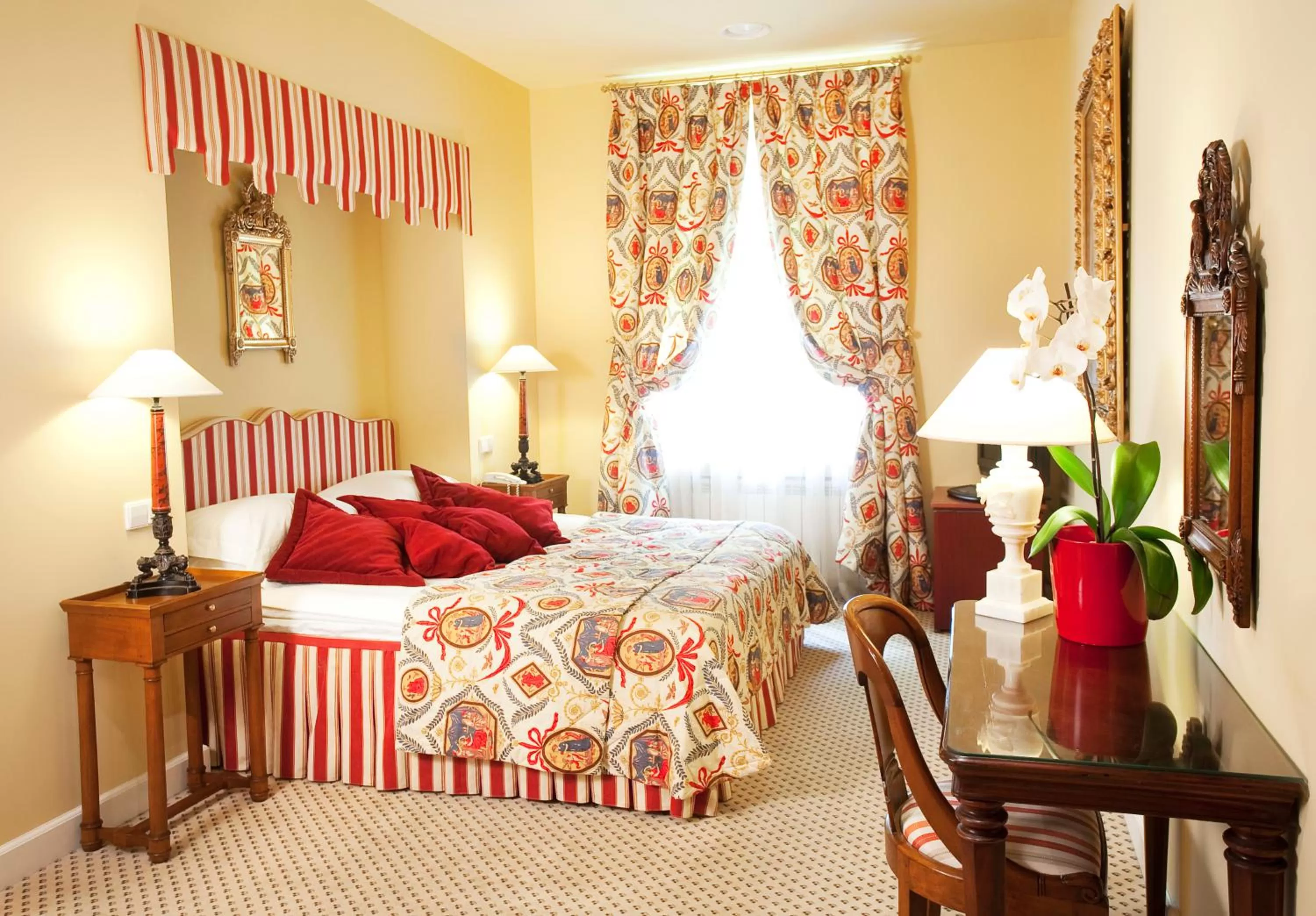 Bed in NARUTIS Hotel - Small Luxury Hotels of The World