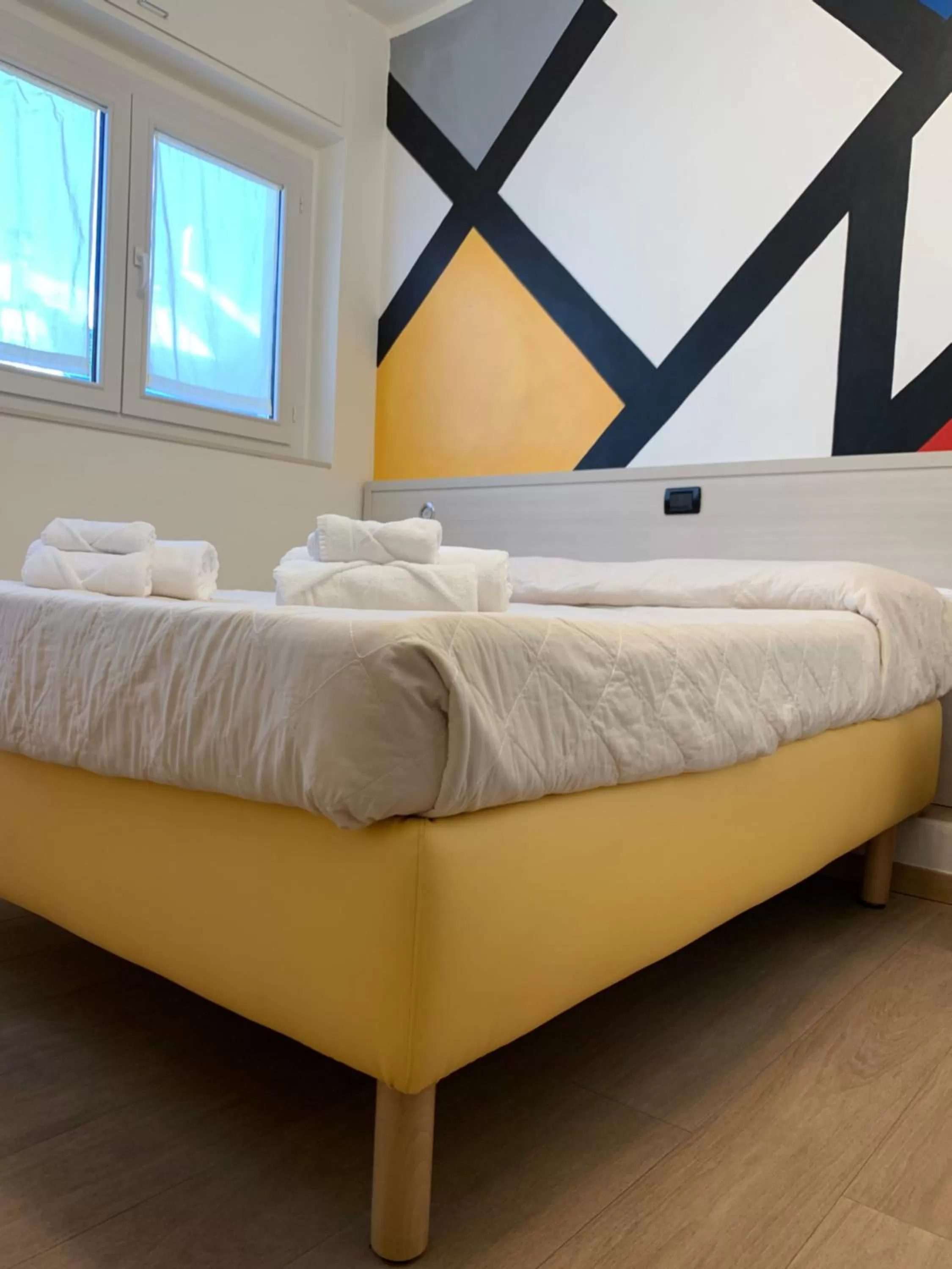 Bed in Hotel Cairoli