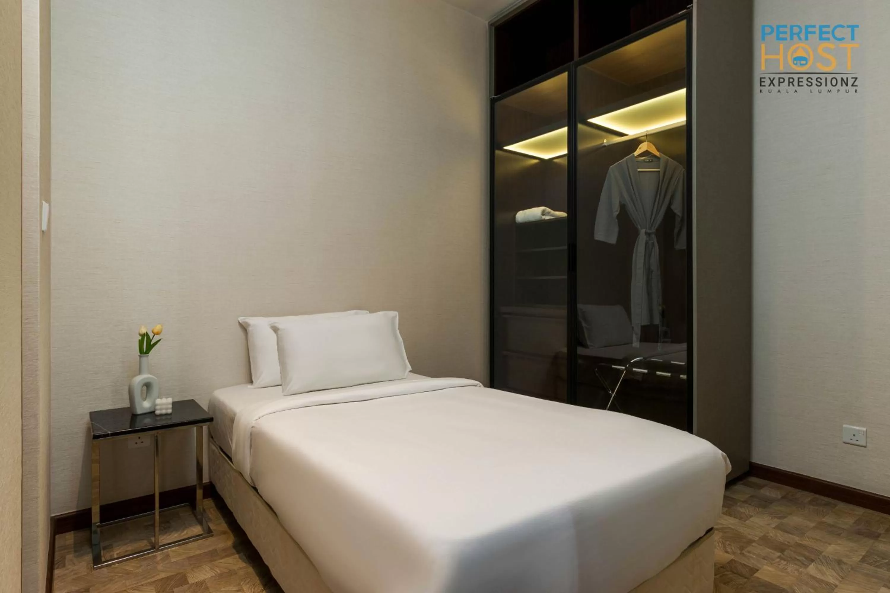 Bedroom in Expressionz Suites KL by Perfect Host