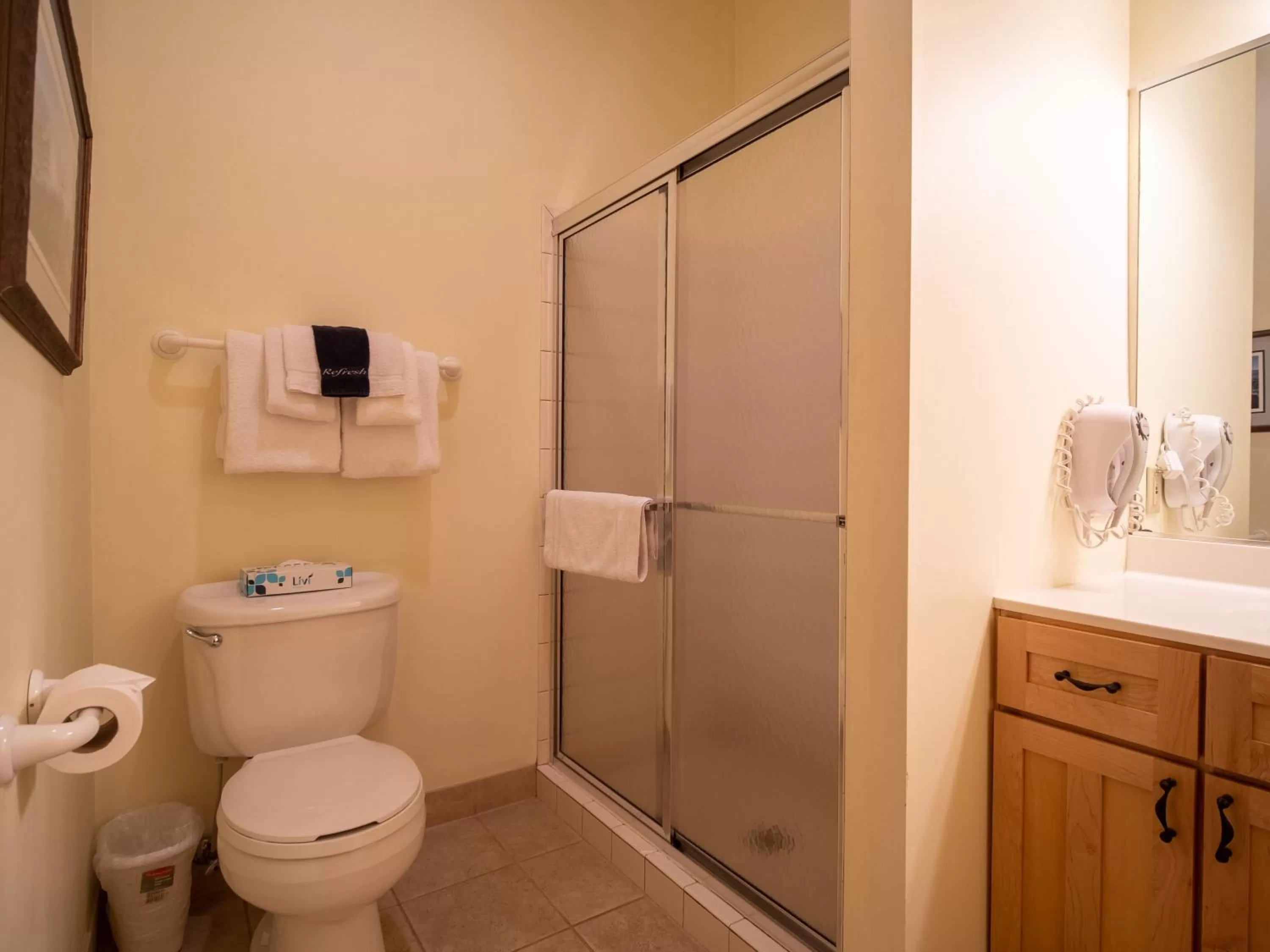 Bathroom in Caribou Highlands Lodge